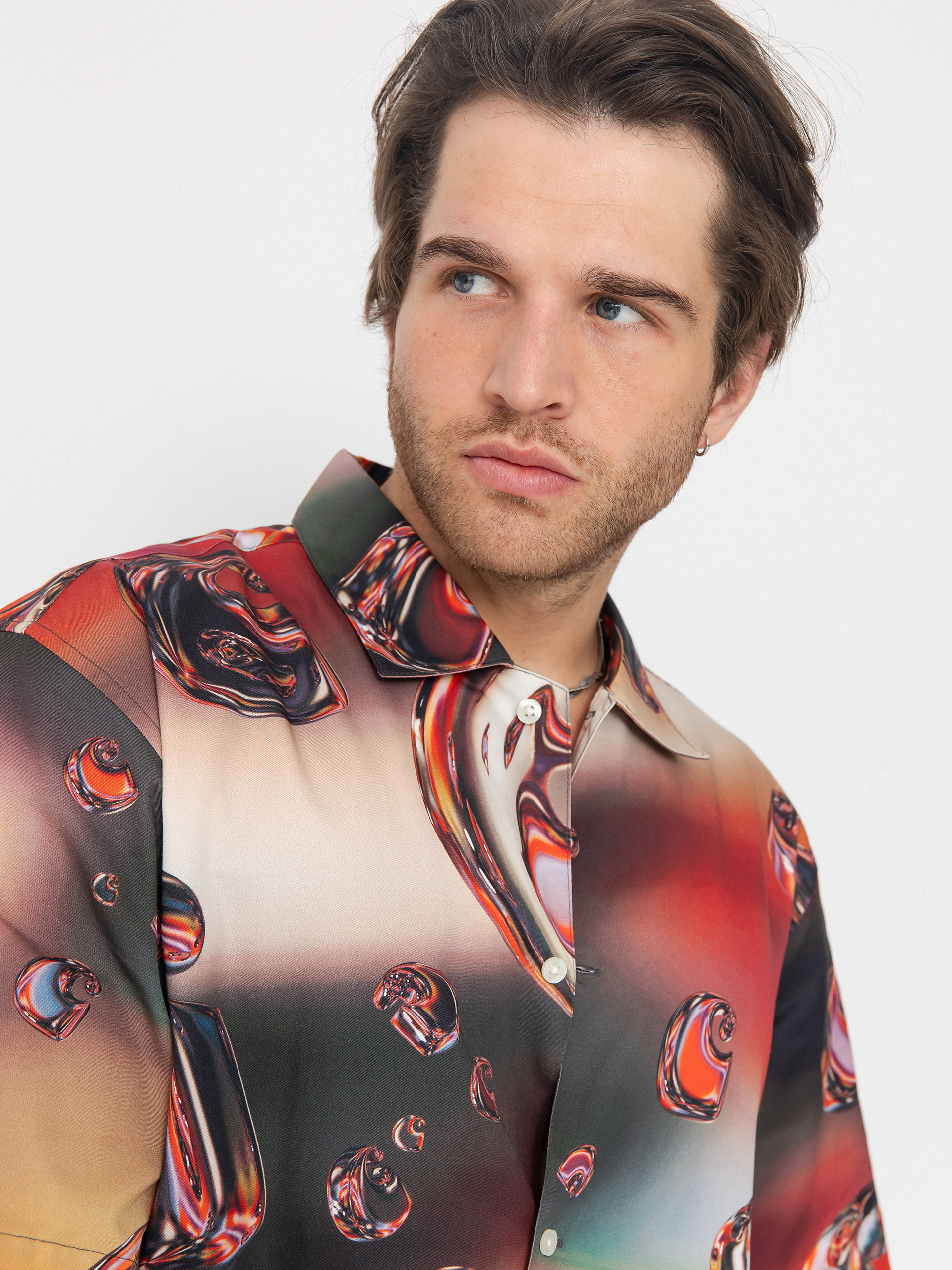 Риза Carhartt WIP Solar Chrome (solar chrome)