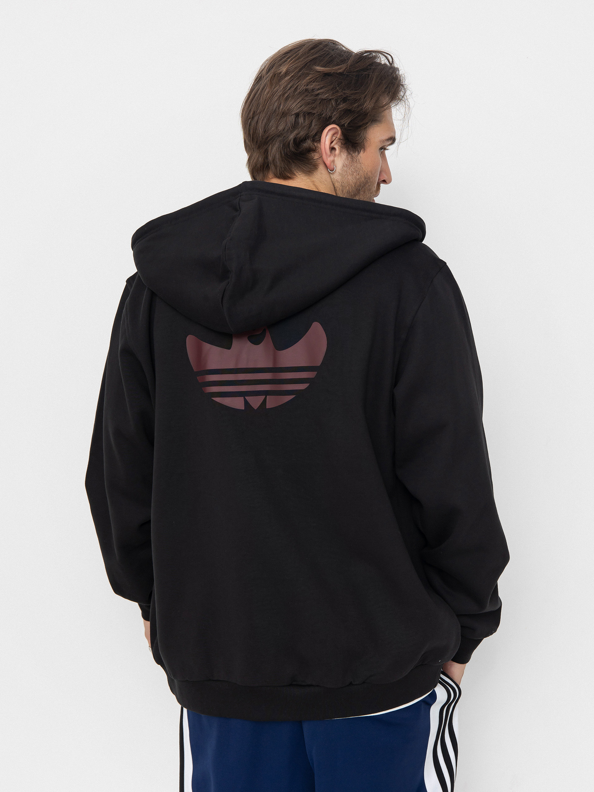 Суитшърт с качулка adidas Shmoo G HD (black/shared)