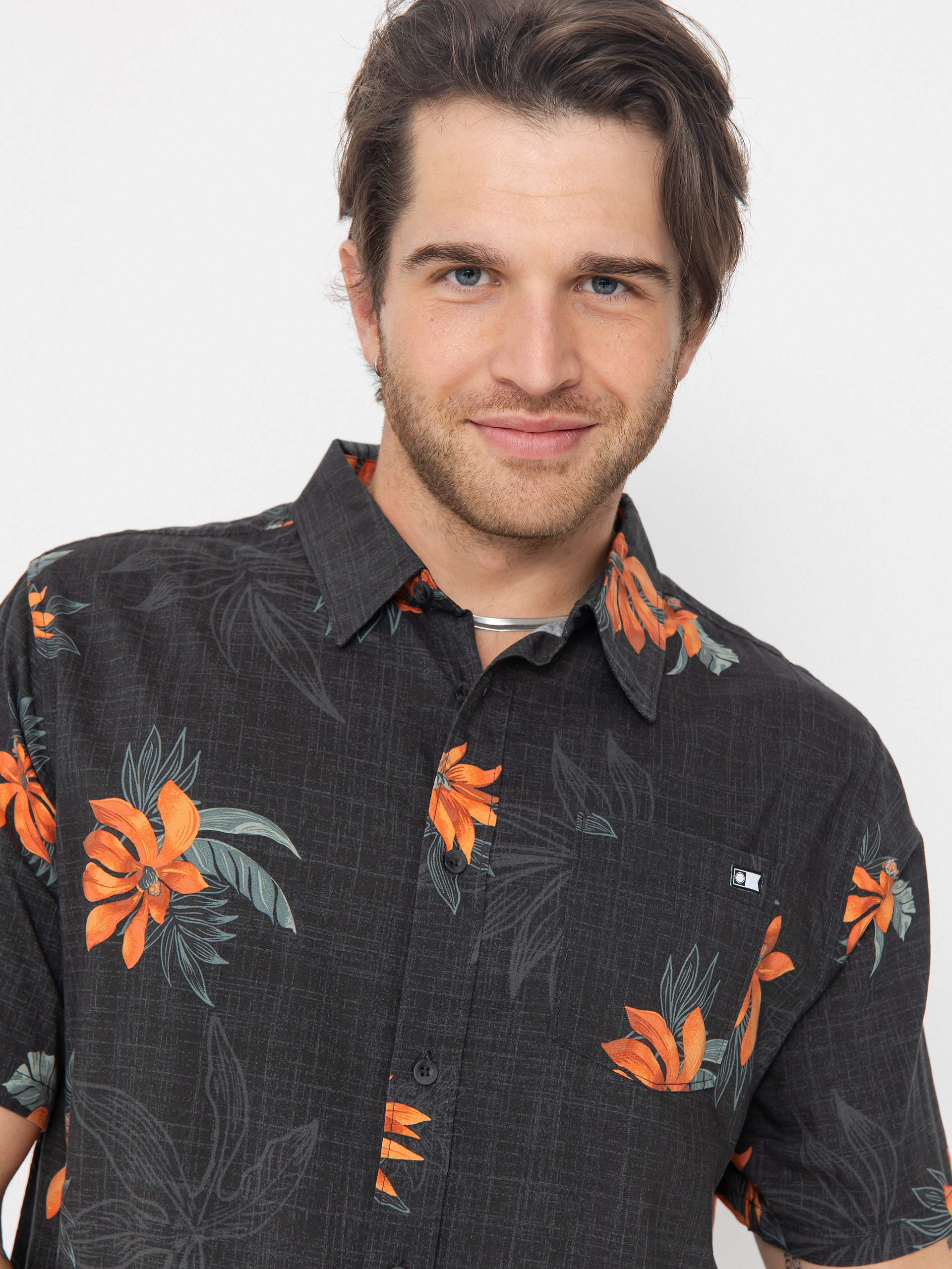 Риза Salty Crew Bloomin (black)