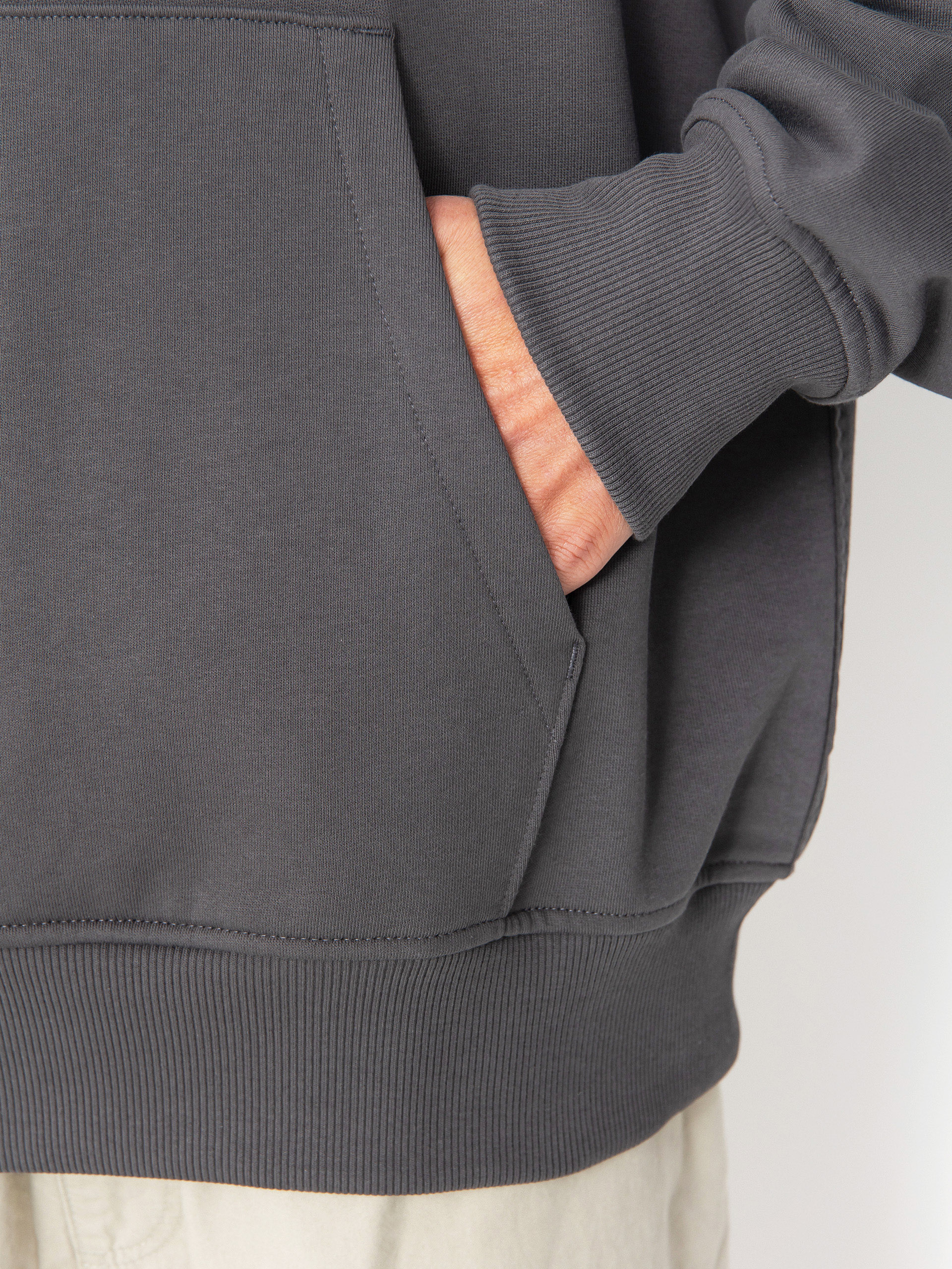 Суитшърт с качулка The North Face Connect Relaxed Graphic HD (anthracite grey)