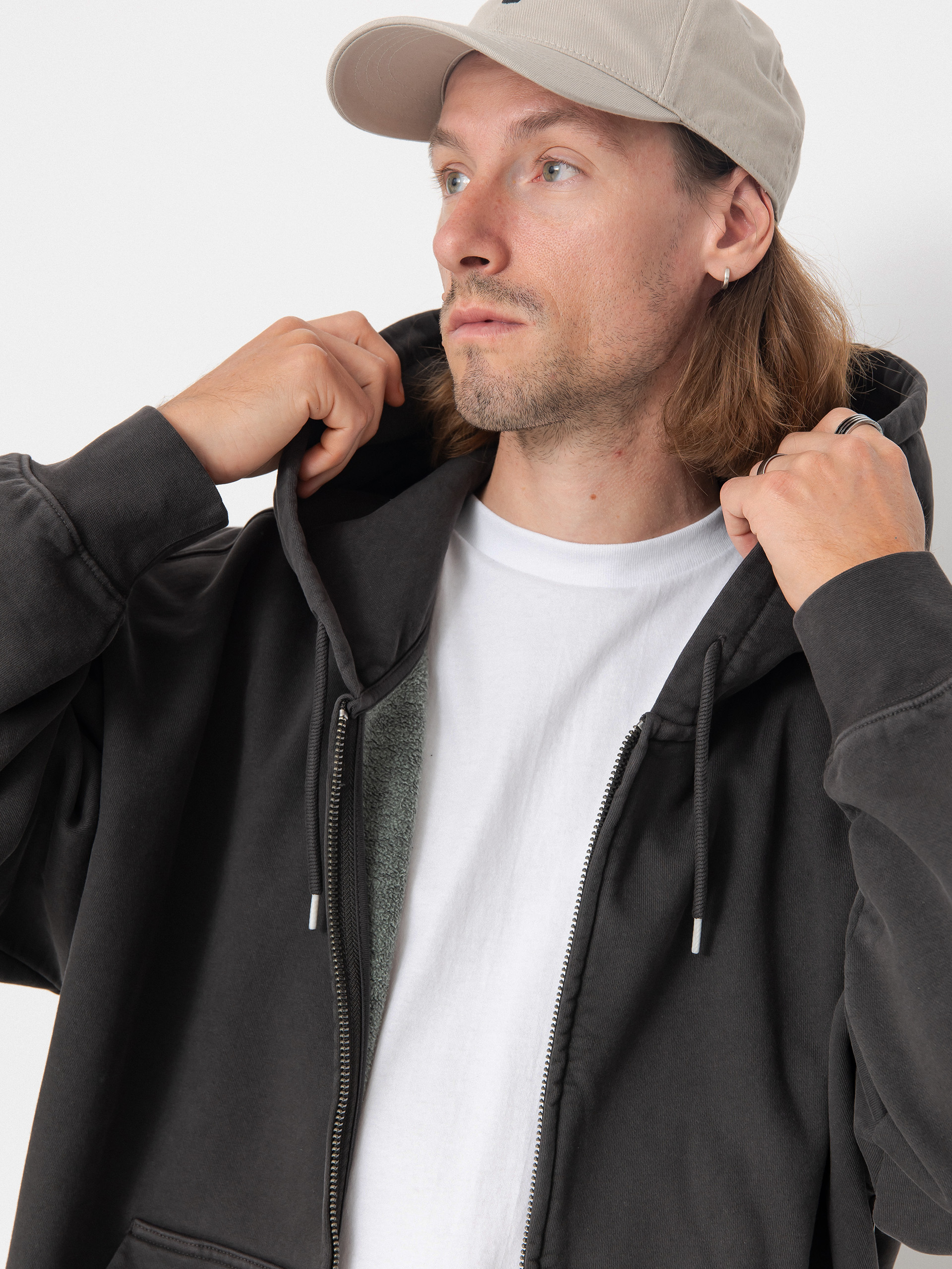 Суитшърт с качулка Vans Lx ZHD (faded black)