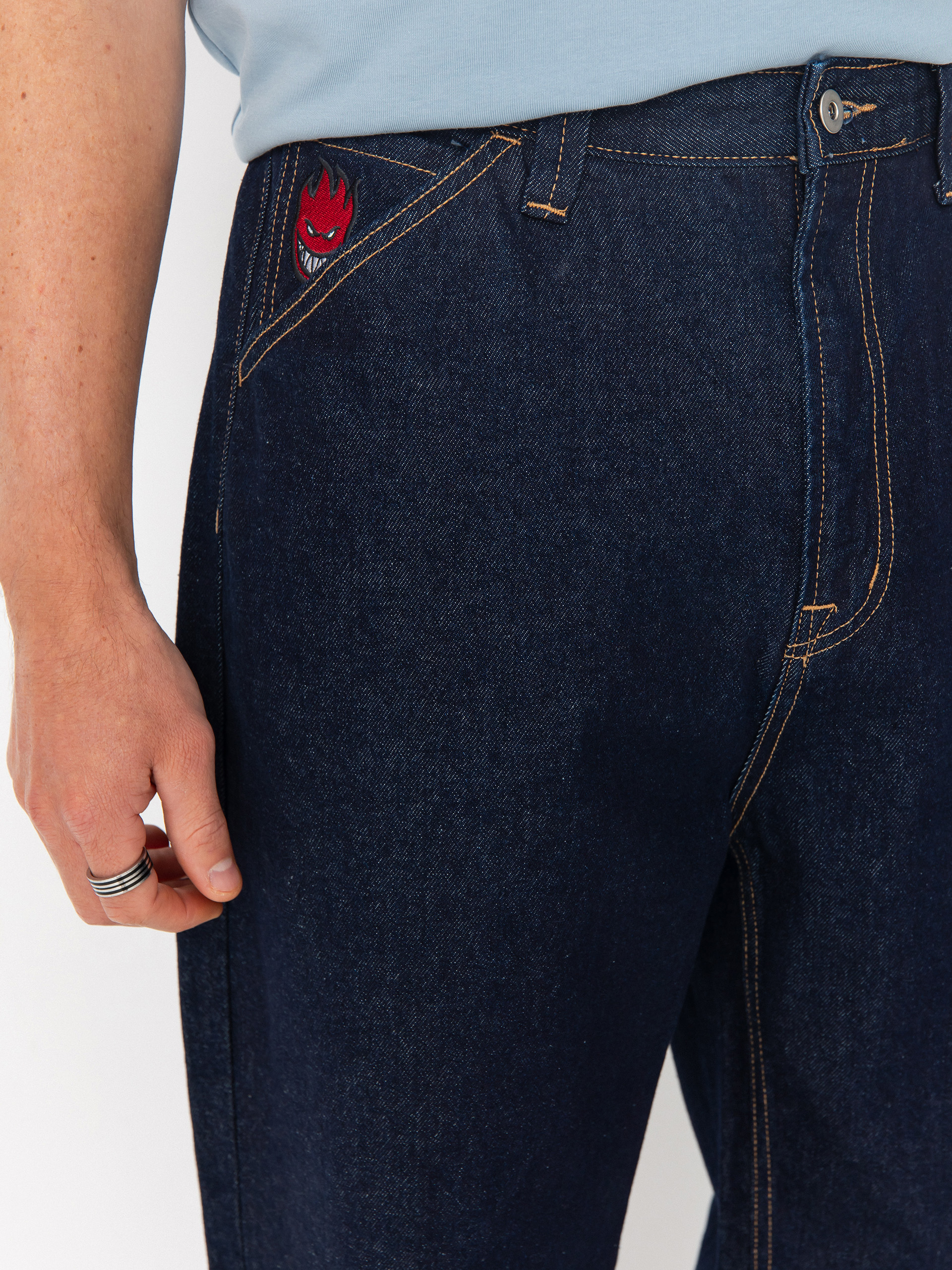 Панталони Spitfire Bighead Fill Denim (dark wash)