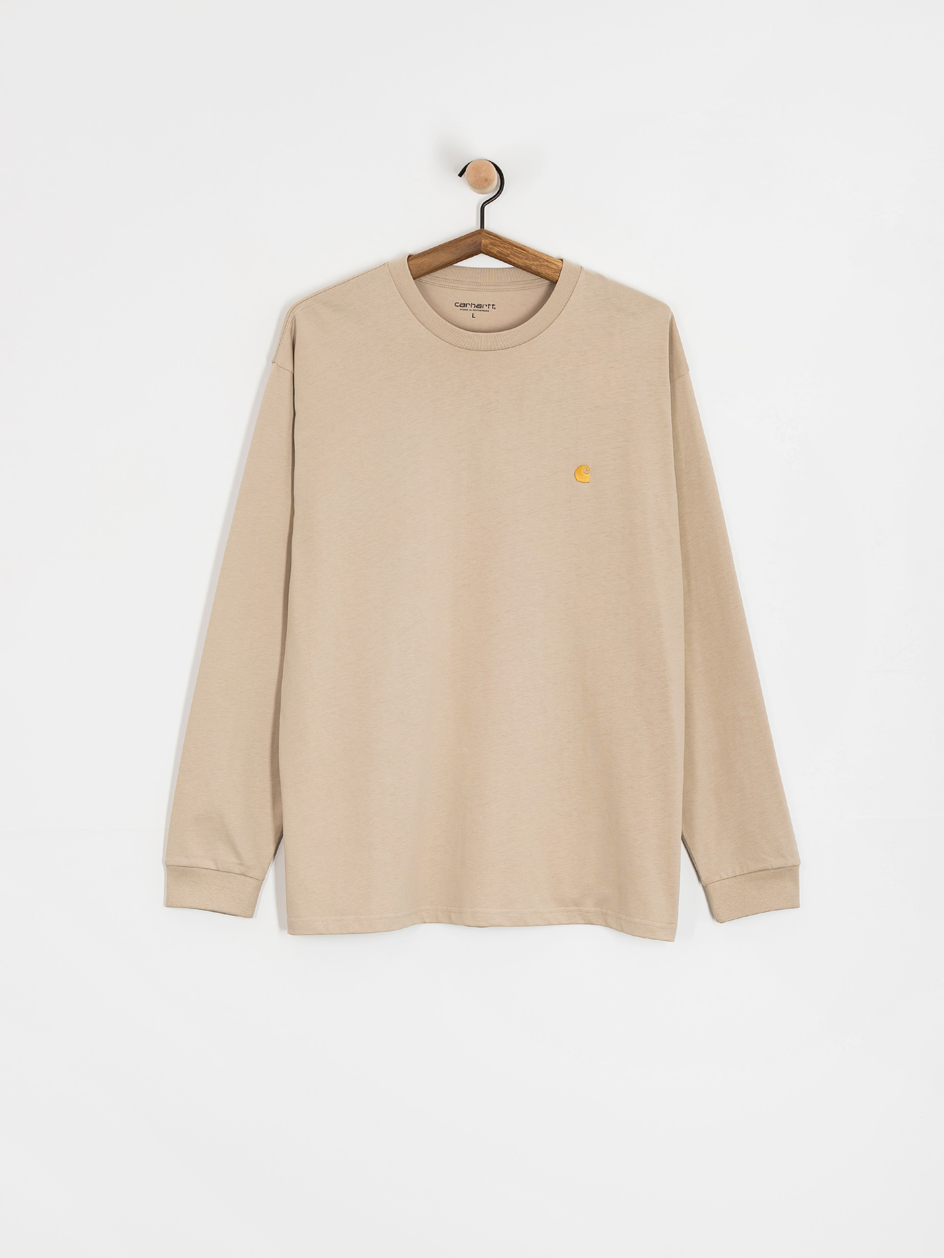 Блуза Carhartt WIP Chase (fleur de sel/gold)
