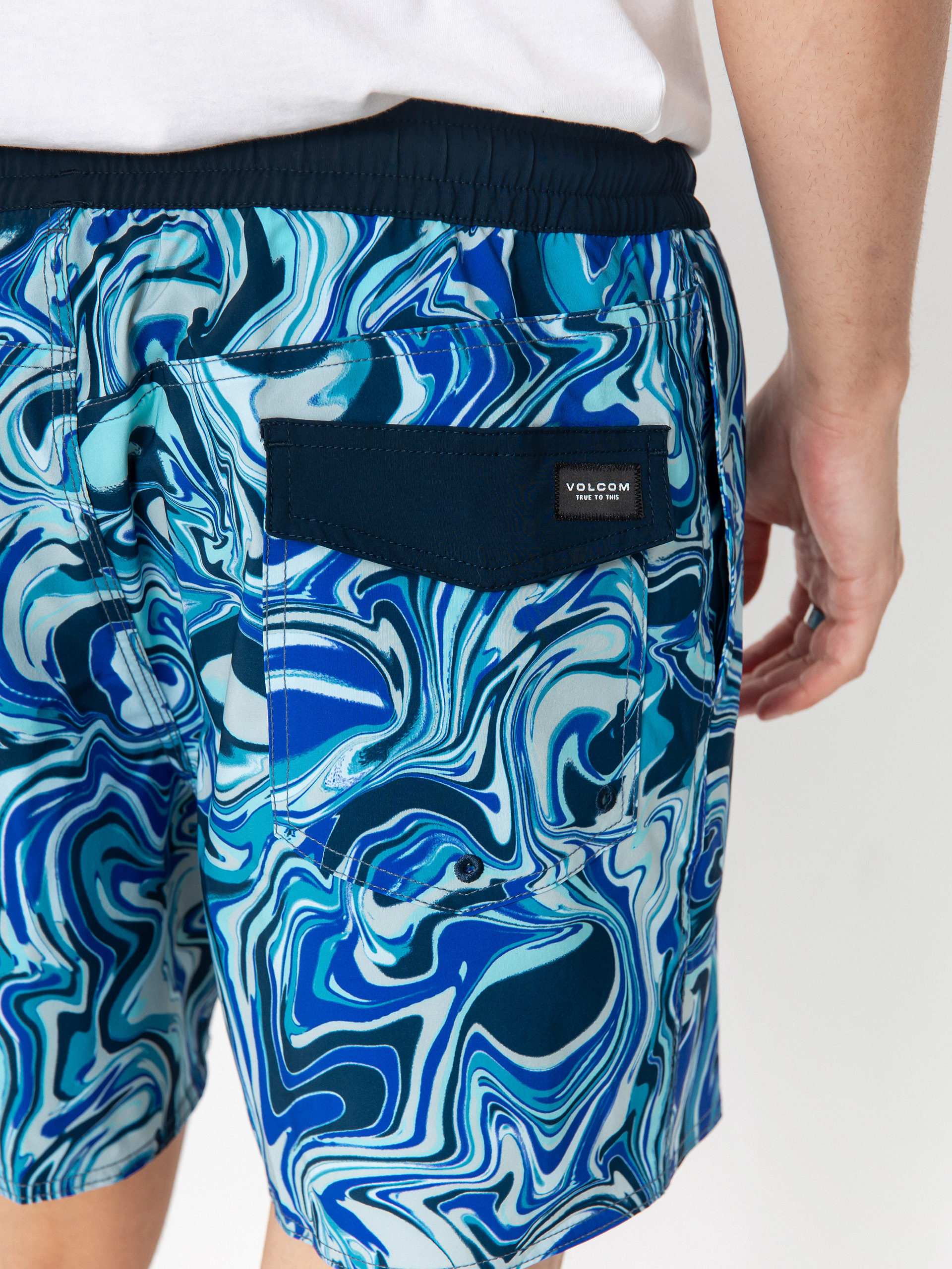 Къси панталони Volcom Lido Print Trunk 16 (navy)