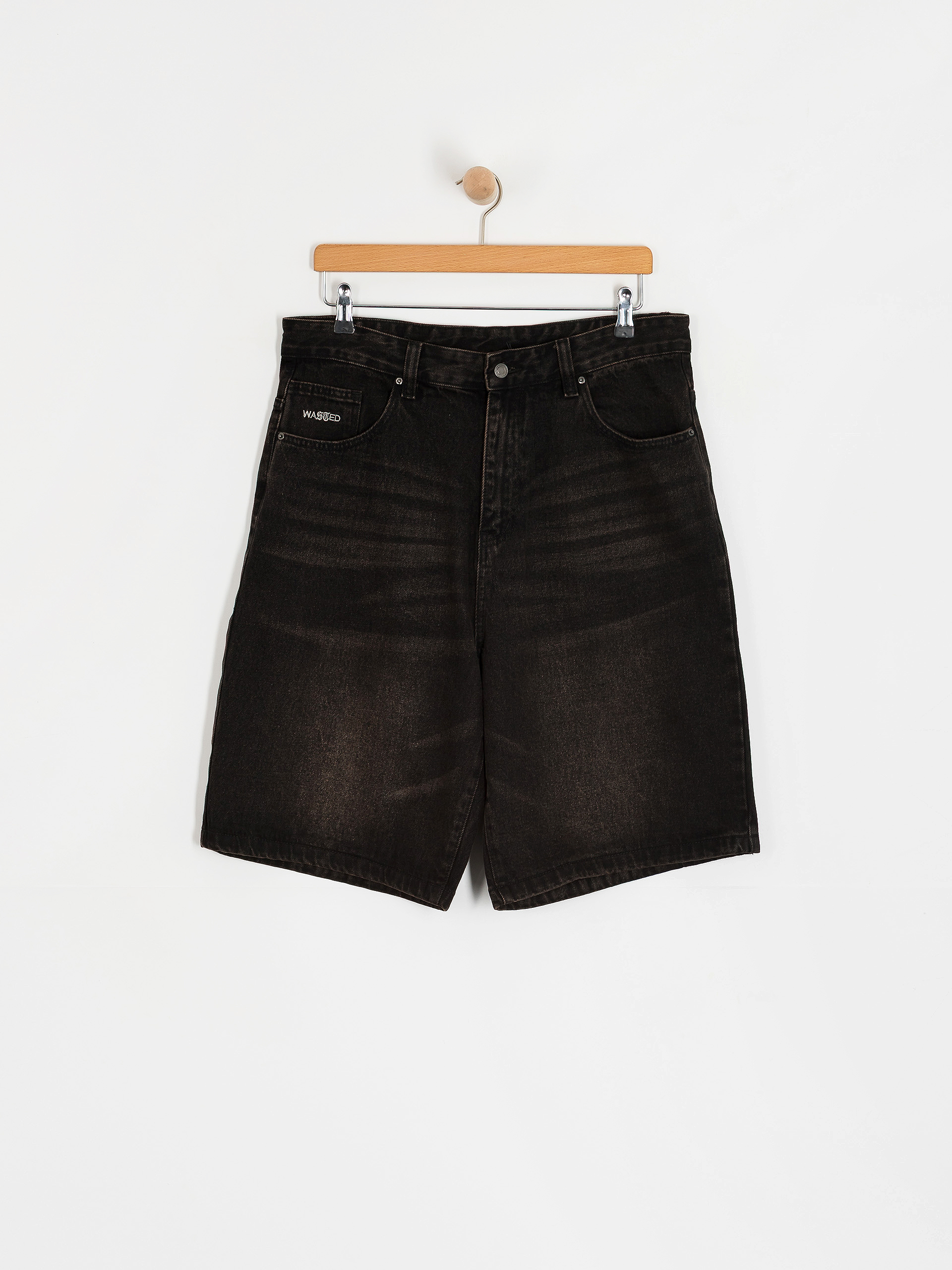 Къси панталони Wasted Paris Sandblast Casper (faded black)
