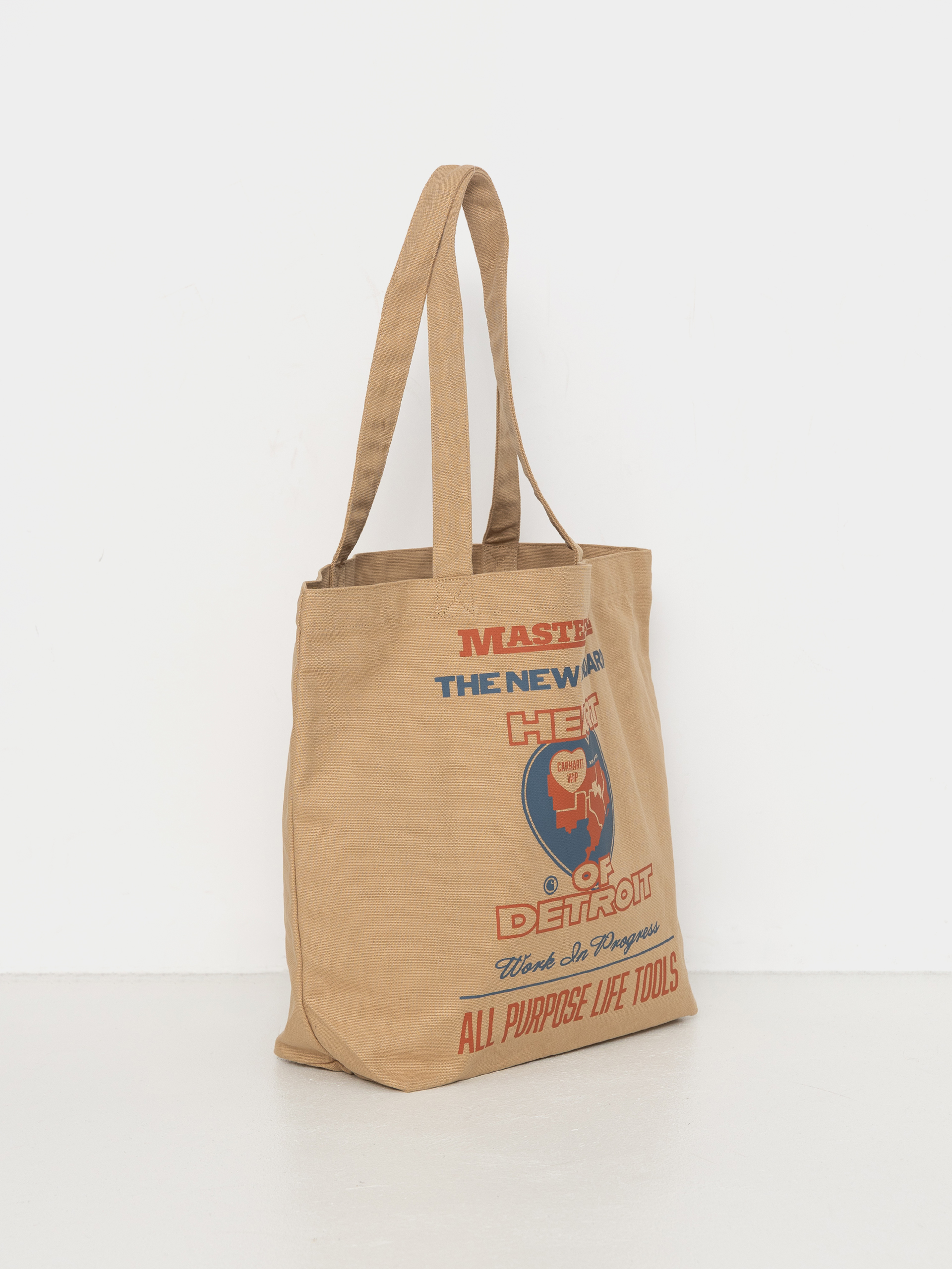 Дамска чанта Carhartt WIP Canvas Graphic Tote (arcan print/dusty h brown)