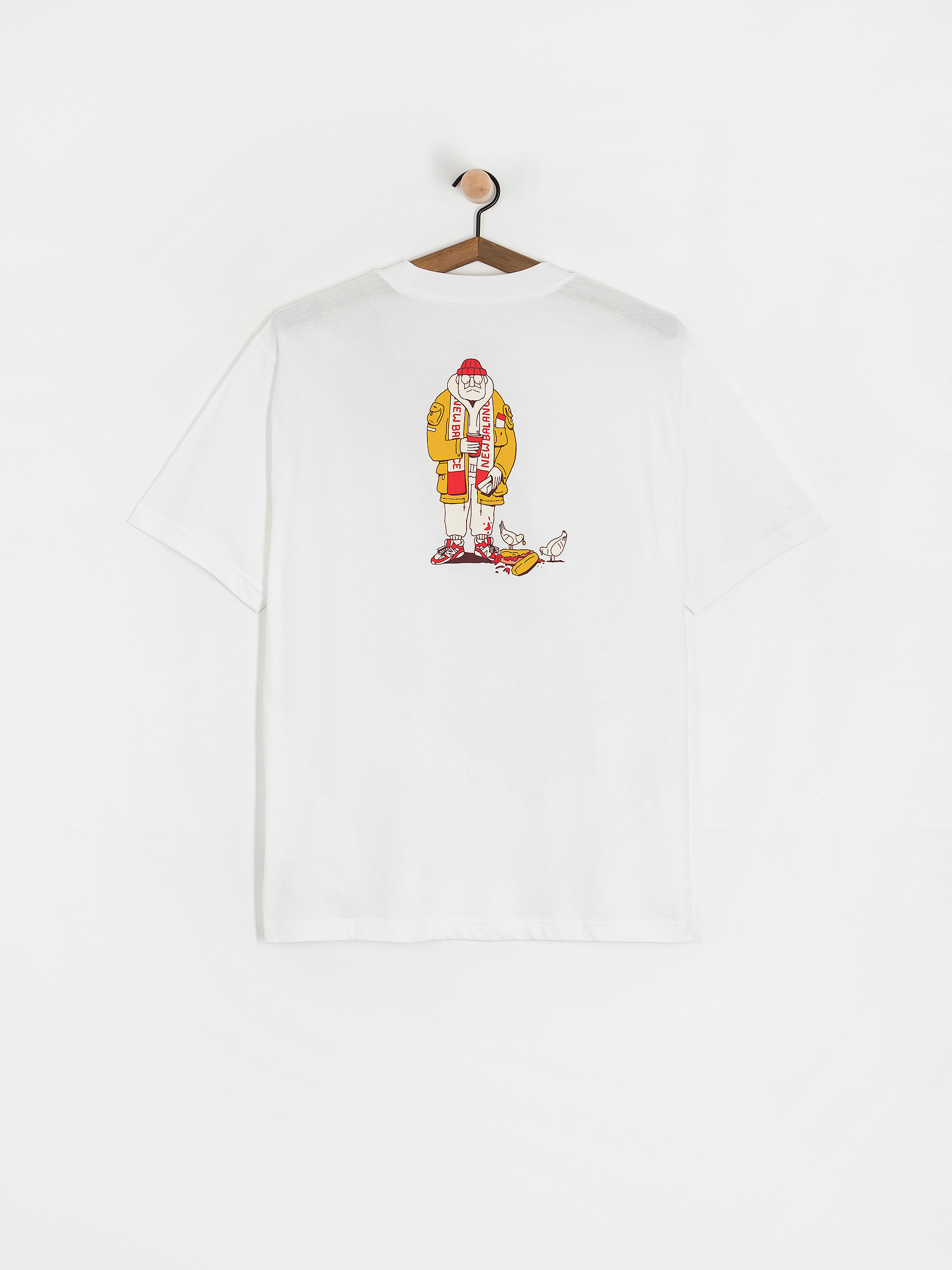 Тениска New Balance Spectator (white)