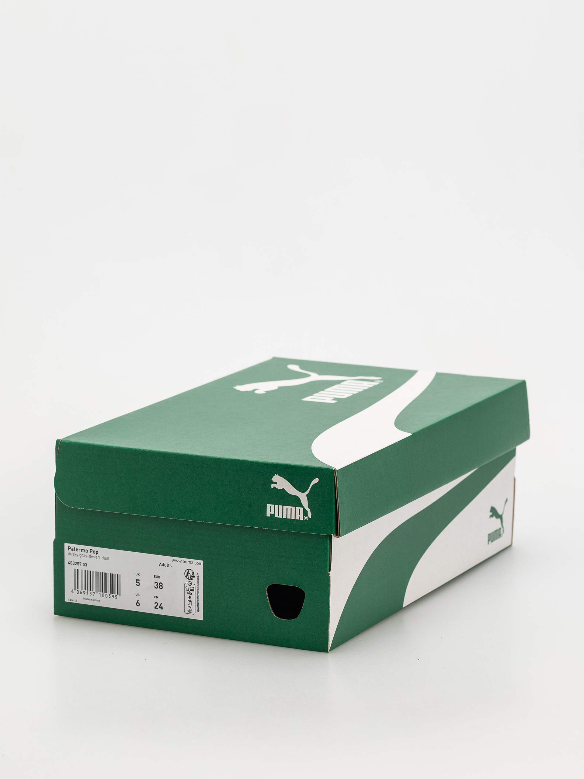 Обувки Puma Palermo Pop (dusky gray/desert dust)