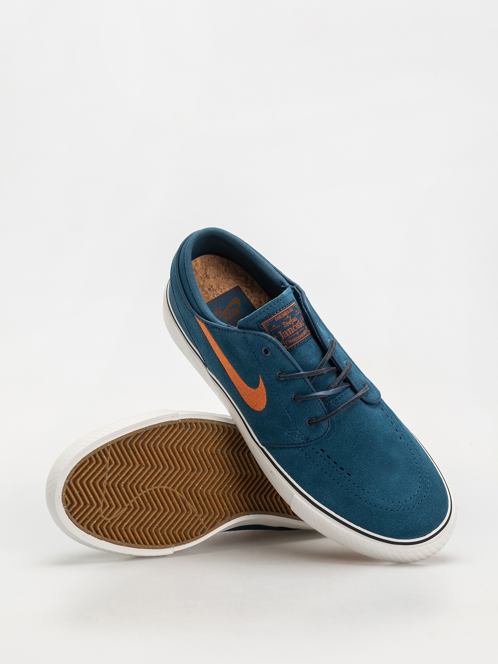 Обувки Nike SB Zoom Janoski Og+ (blue force/campfire orange blue force)