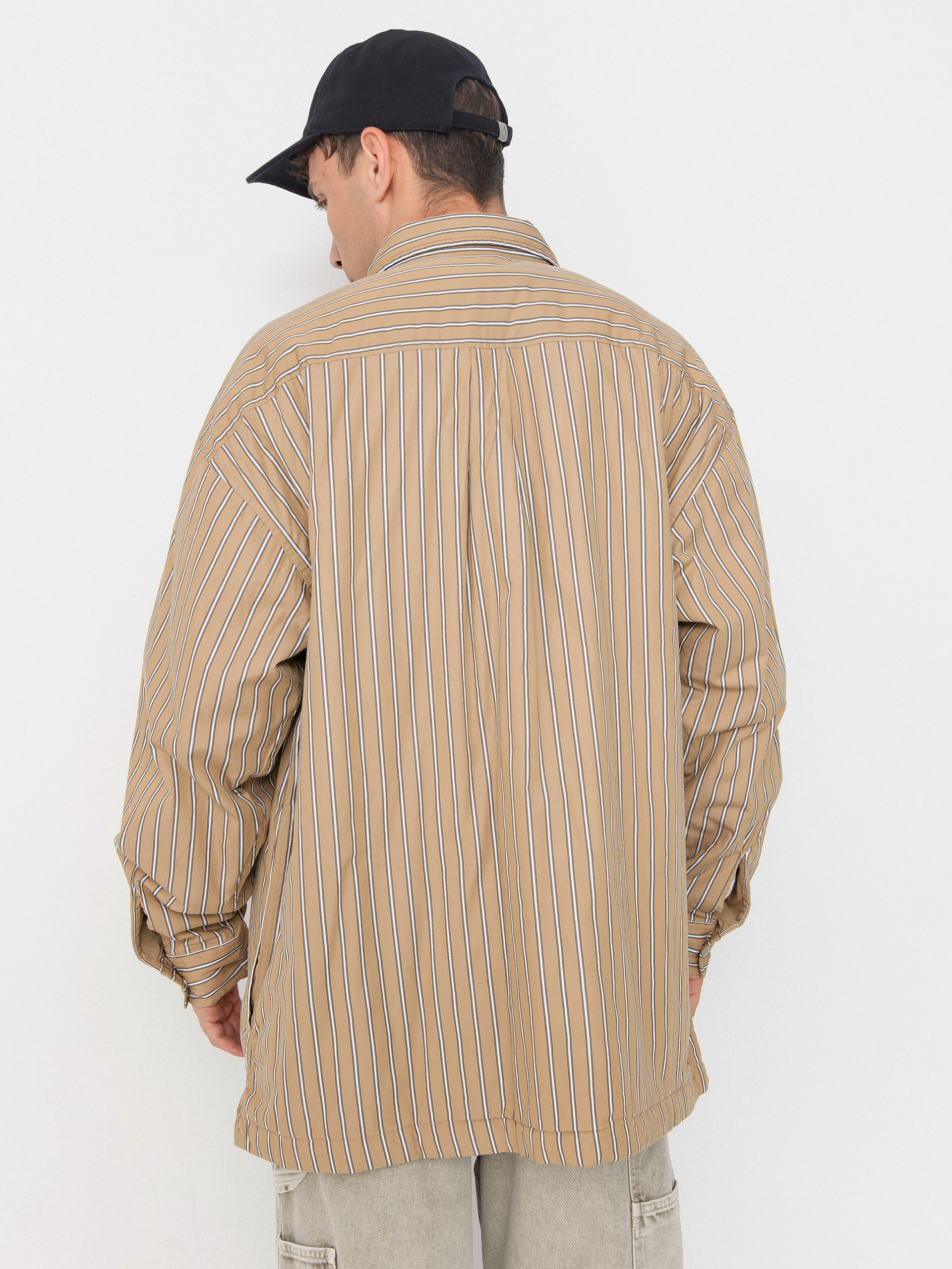 Яке Carhartt WIP Grimsby (grimsby stripe/dusty h brown)