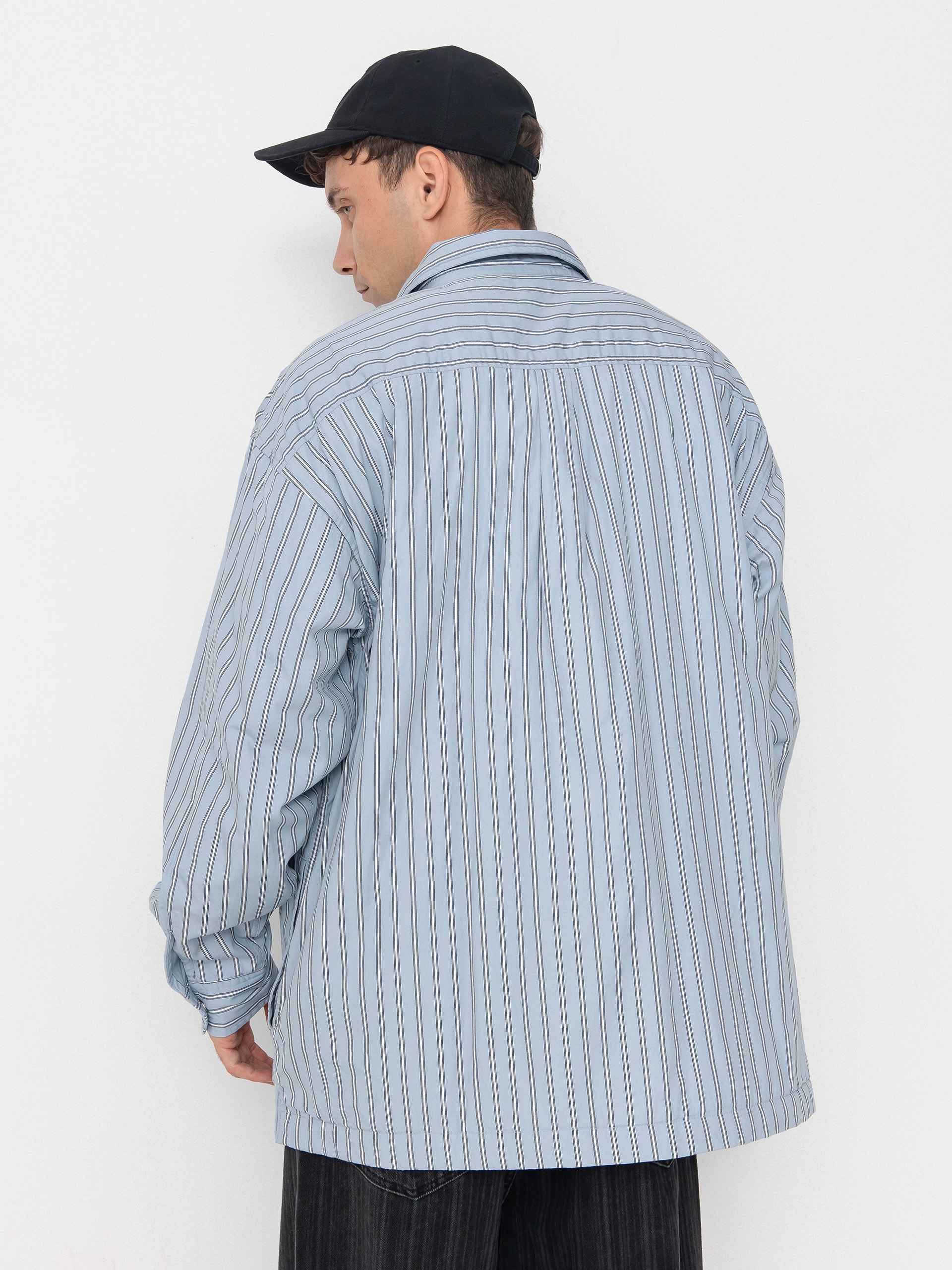 Яке Carhartt WIP Grimsby (grimsby stripe/blue fog)
