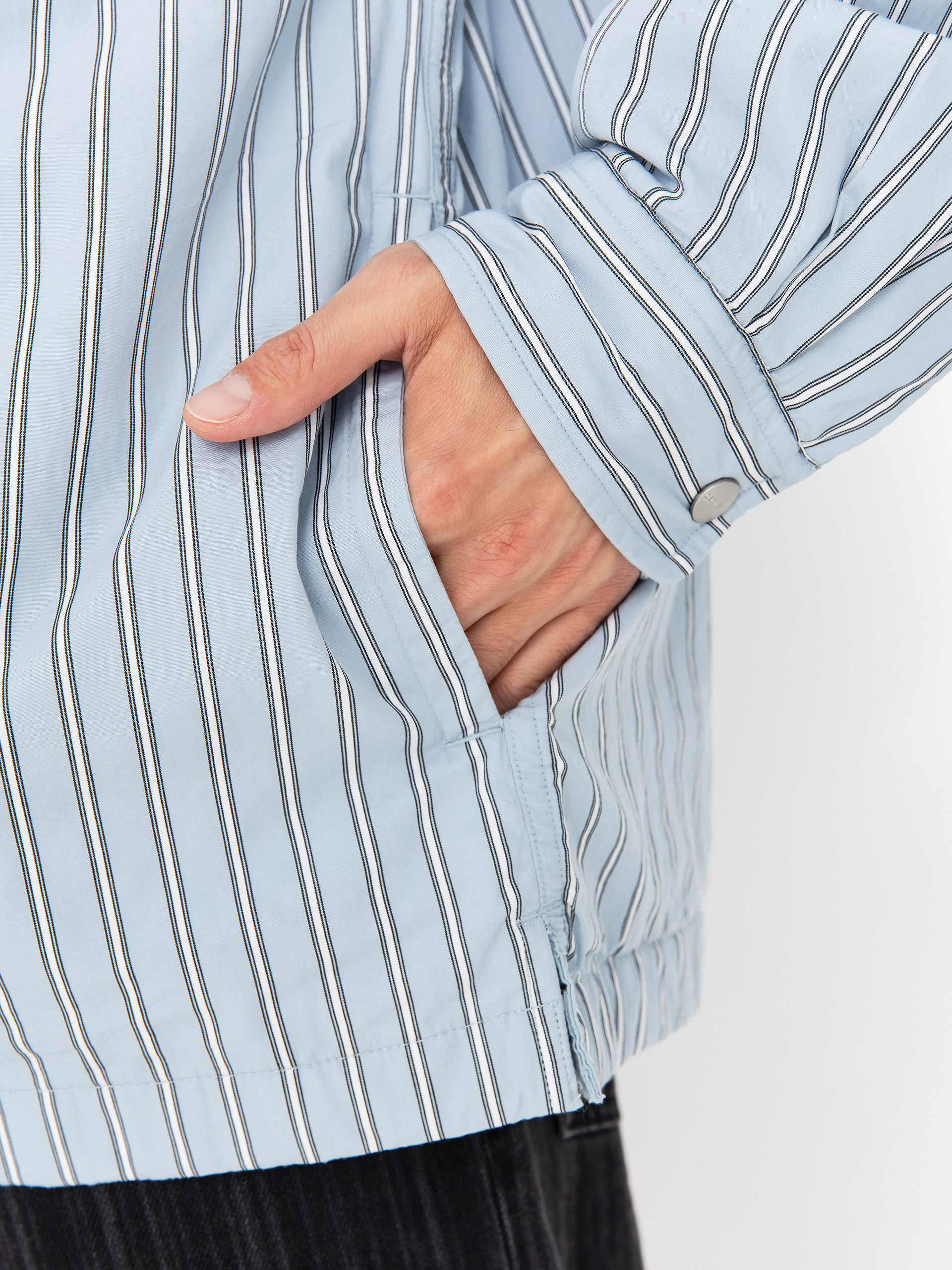 Яке Carhartt WIP Grimsby (grimsby stripe/blue fog)