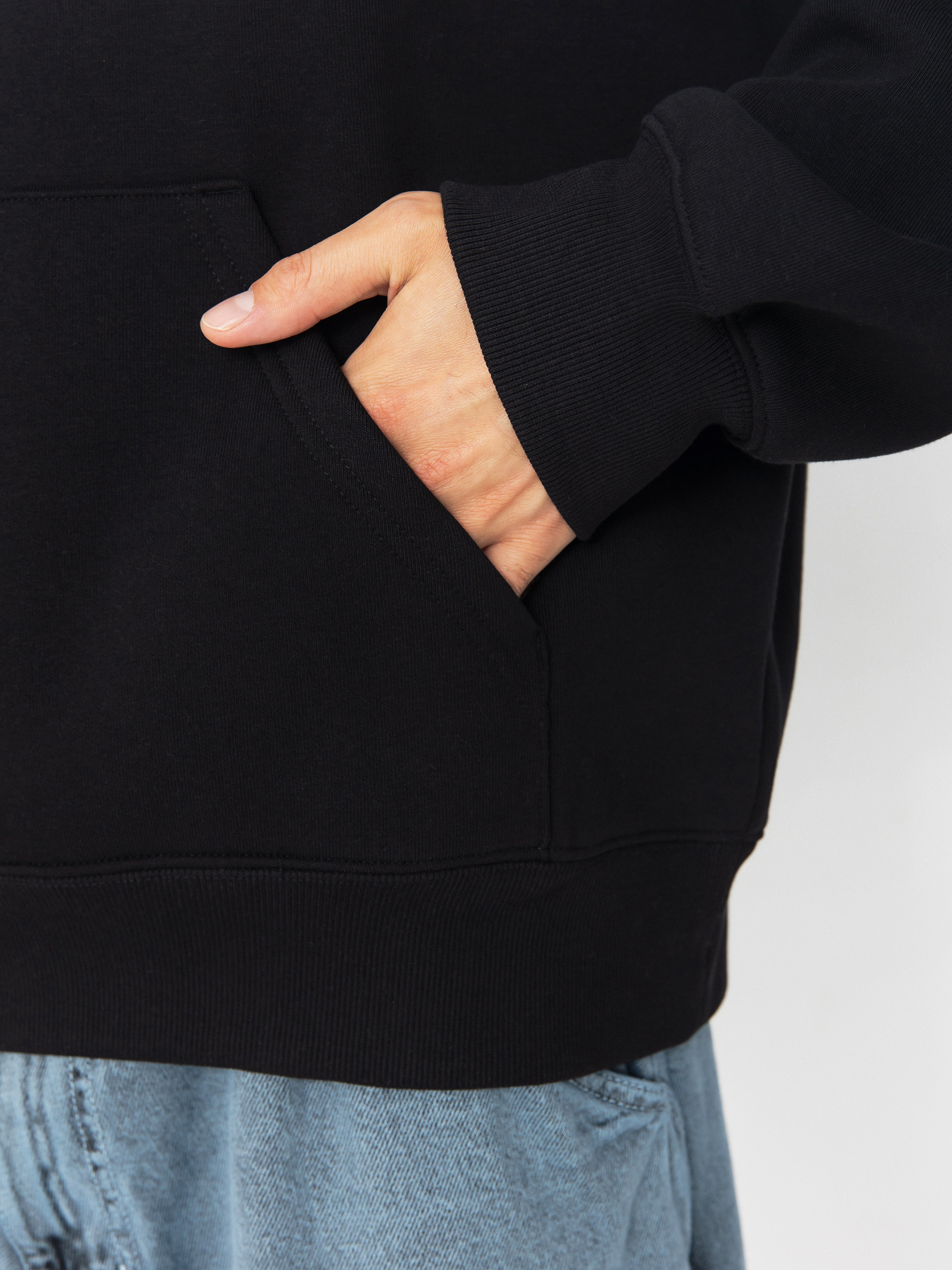 Суитшърт с качулка Carhartt WIP Jake Garcia HD (black)