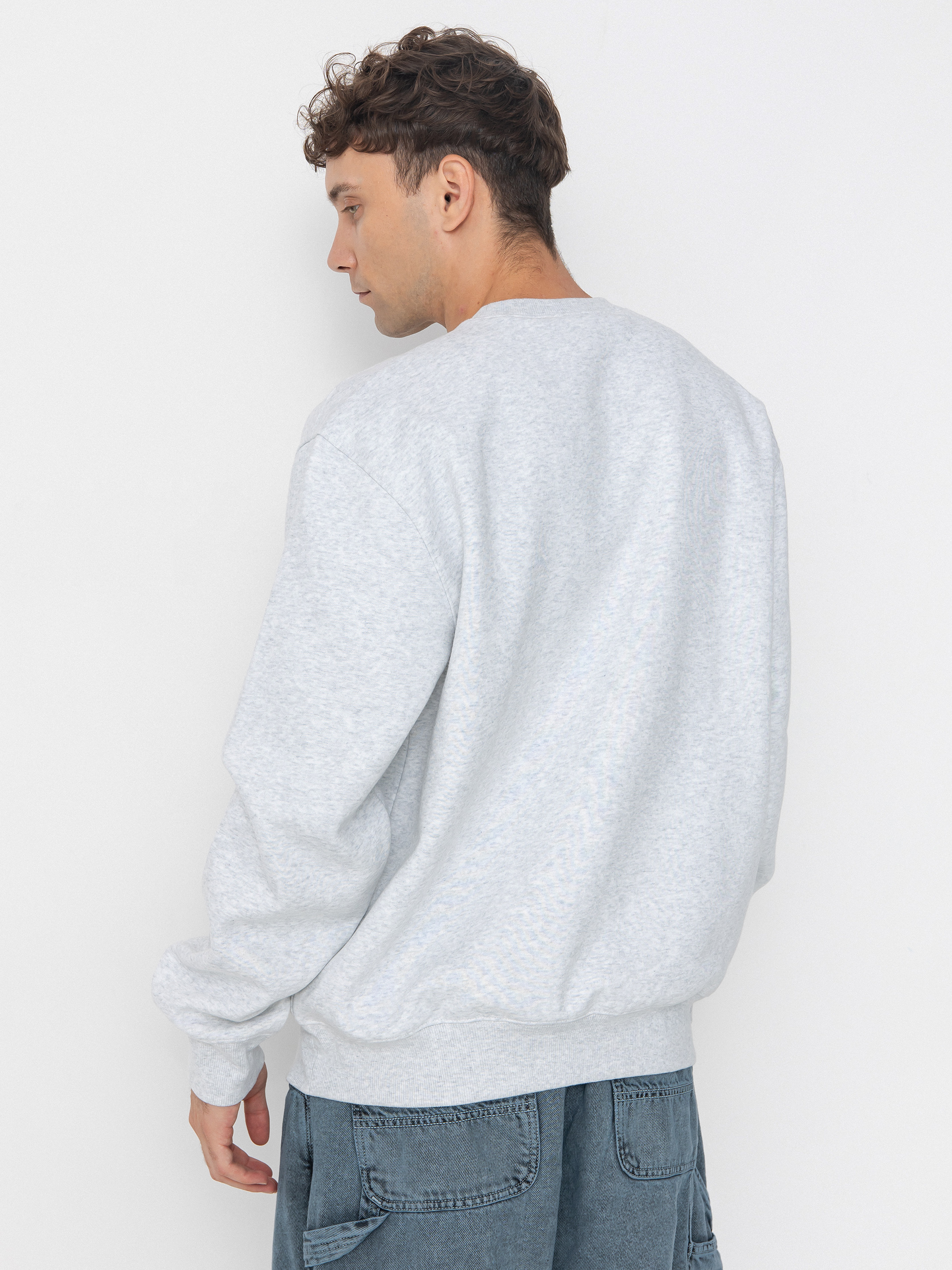 Суитшърт Carhartt WIP Masterpiece (ash heather/wolfsbane)