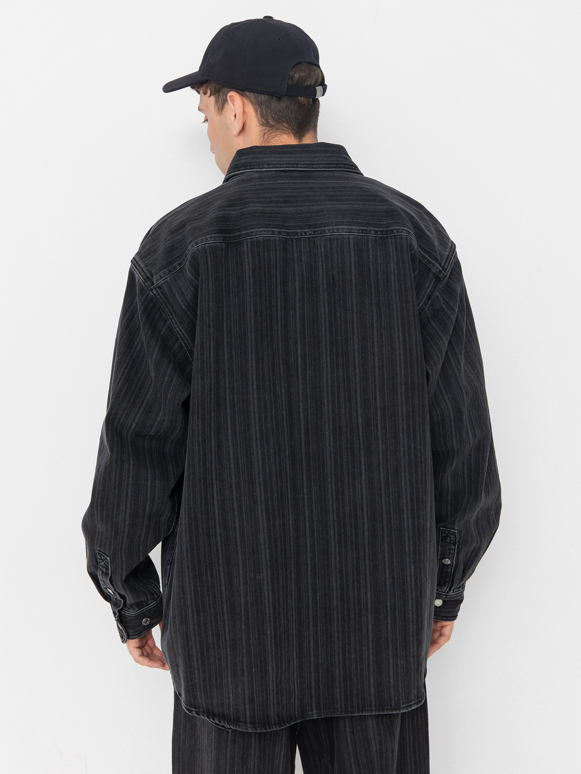 Яке Carhartt WIP Rylan (rylan stripe/black/stone washed)
