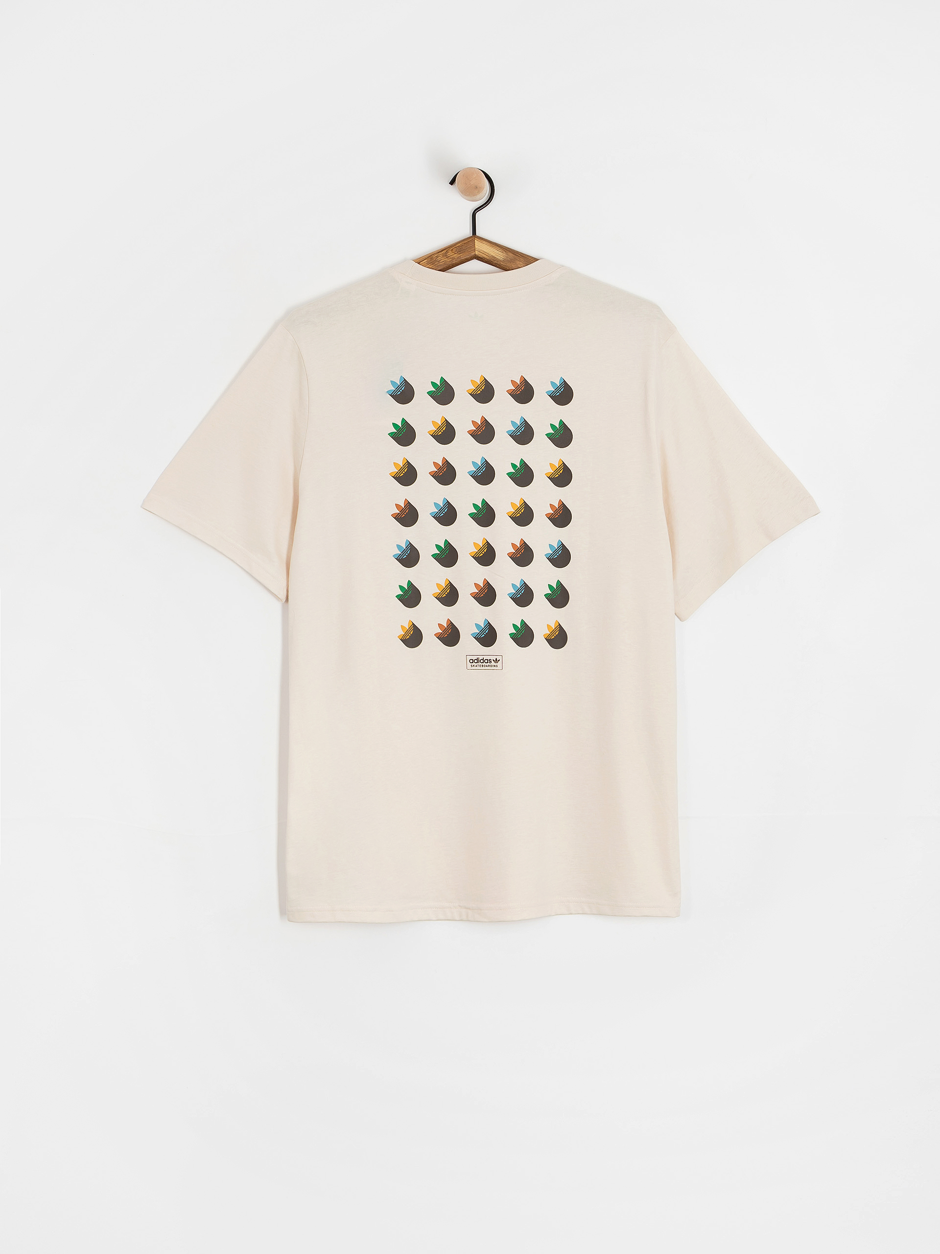 Тениска adidas Skate Tr Shd (wonwhi/rusora)