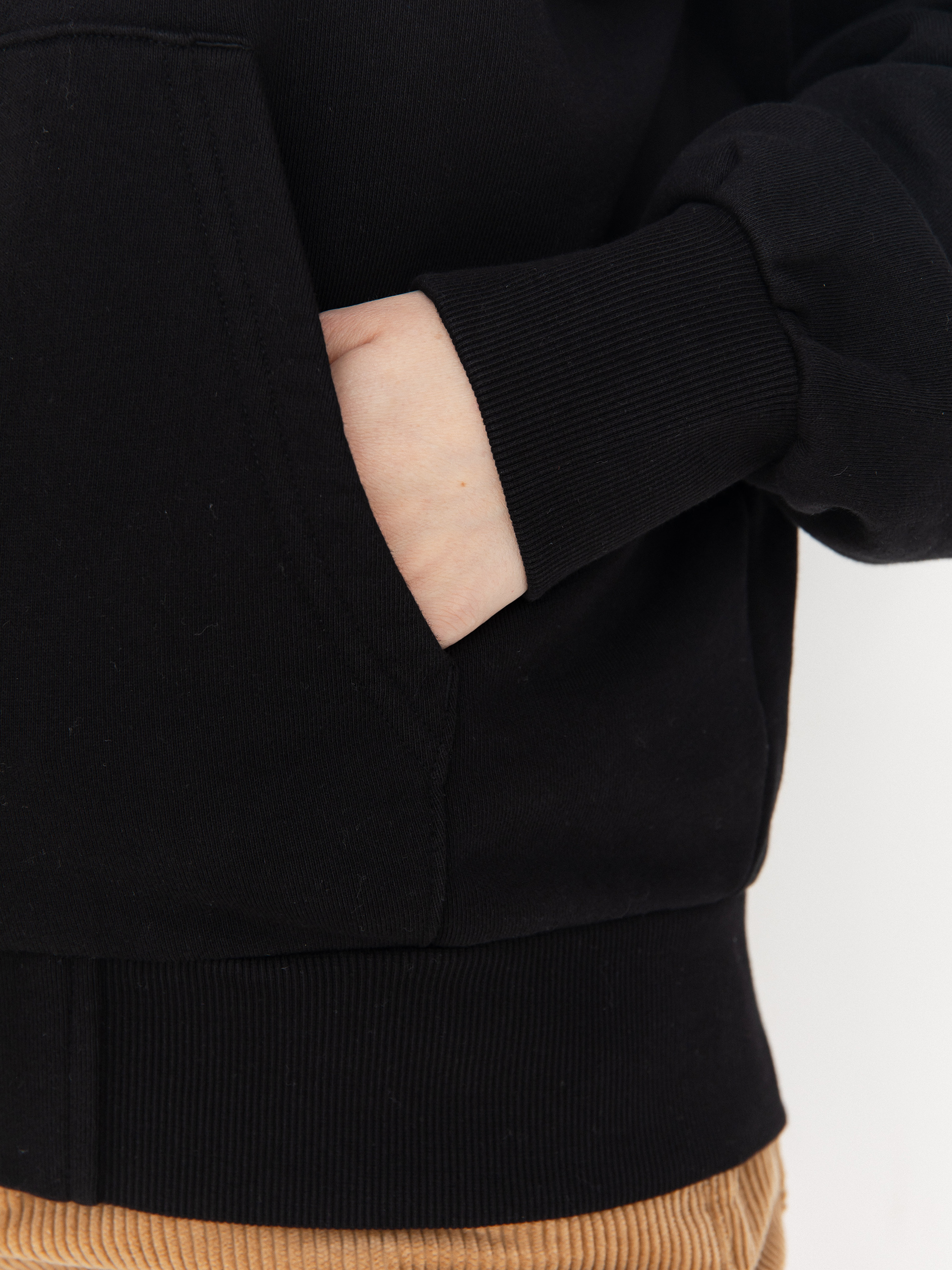 Суитшърт с качулка Carhartt WIP Heart II Hartt ZHD Wmn (black)