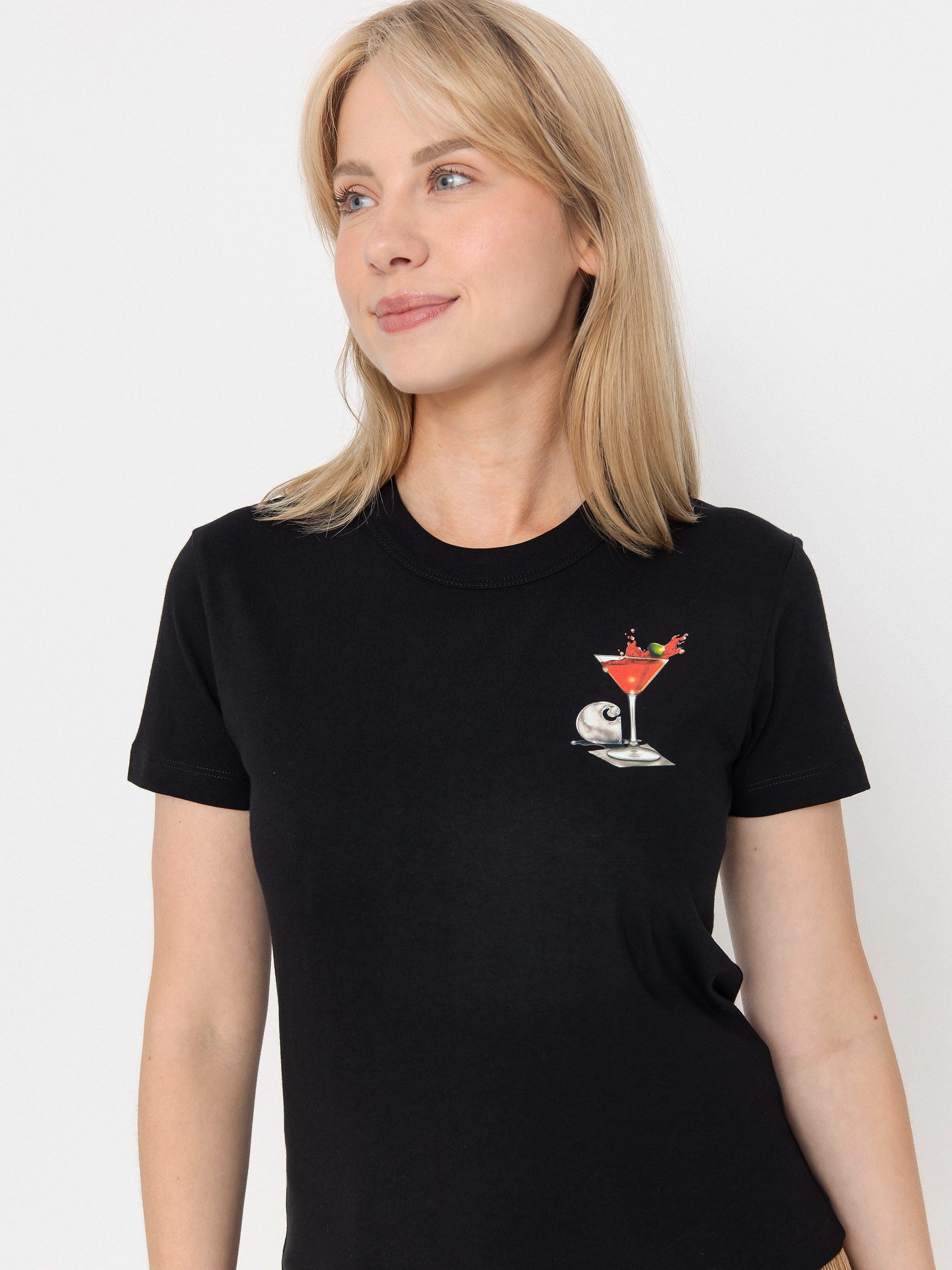 Тениска Carhartt WIP Jake Garcia Wmn (black)