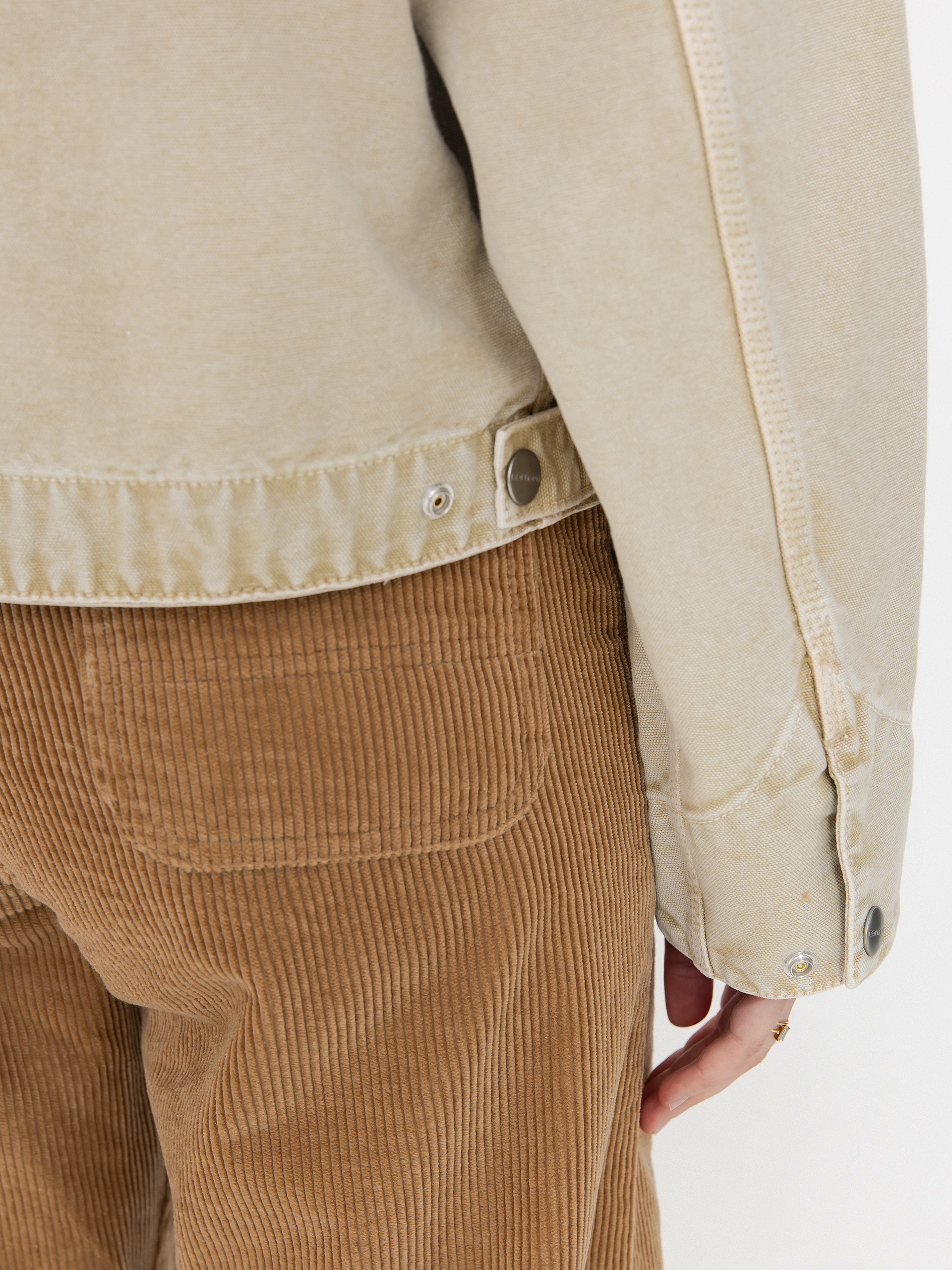 Яке Carhartt WIP Emery Wmn (dusty h brown/dusty h brown/chalk wash)