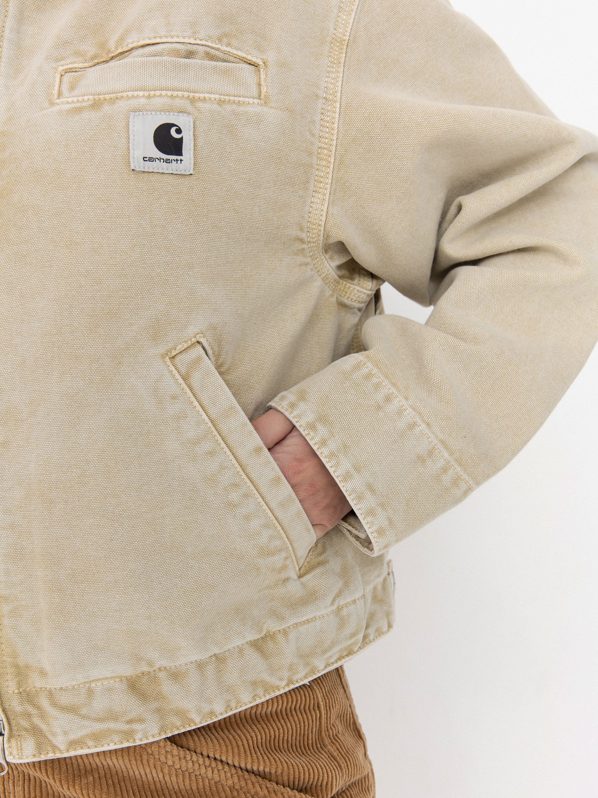 Яке Carhartt WIP Emery Wmn (dusty h brown/dusty h brown/chalk wash)
