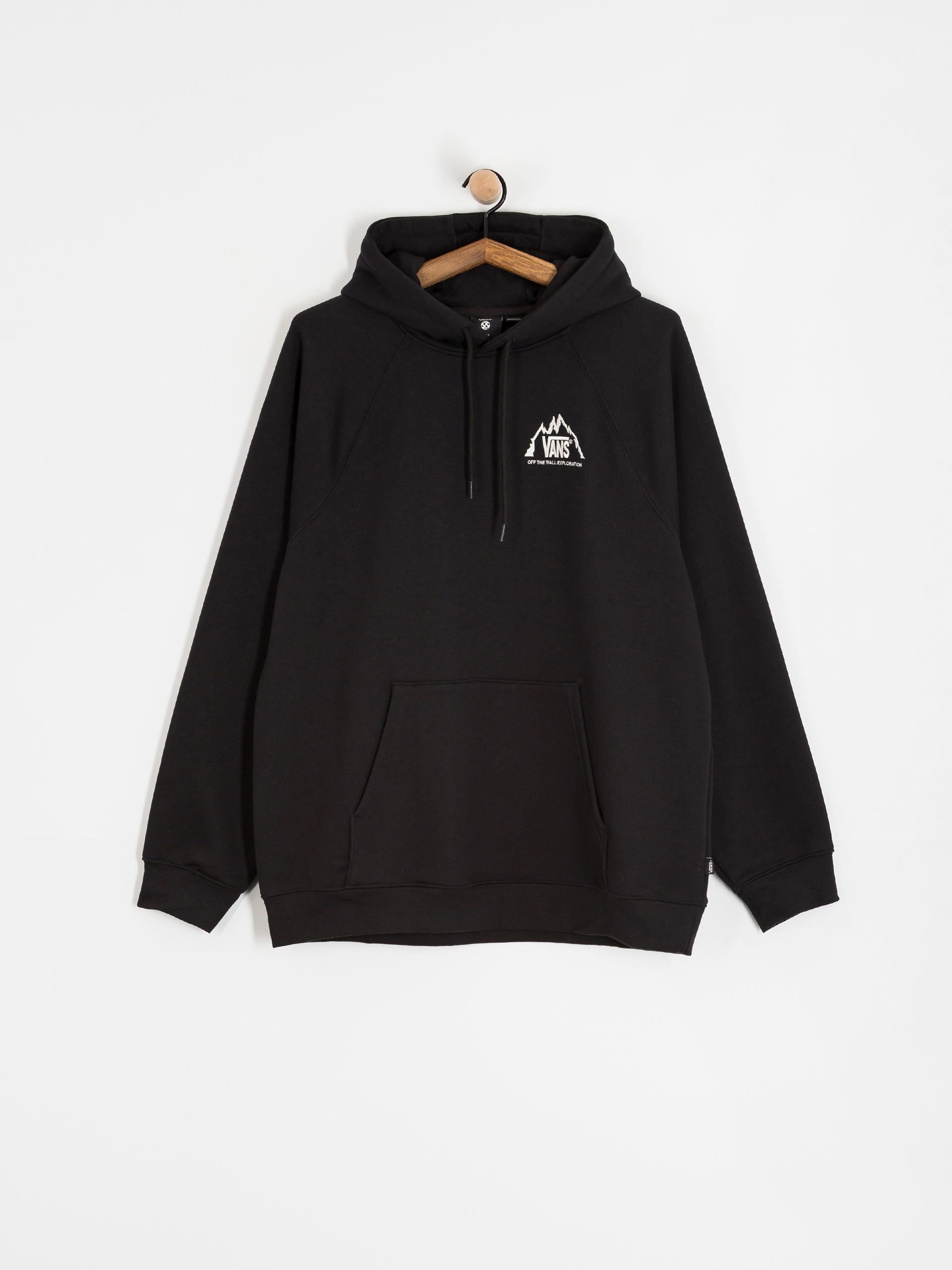 Суитшърт с качулка Vans Mte Crestline Logo HD (black)