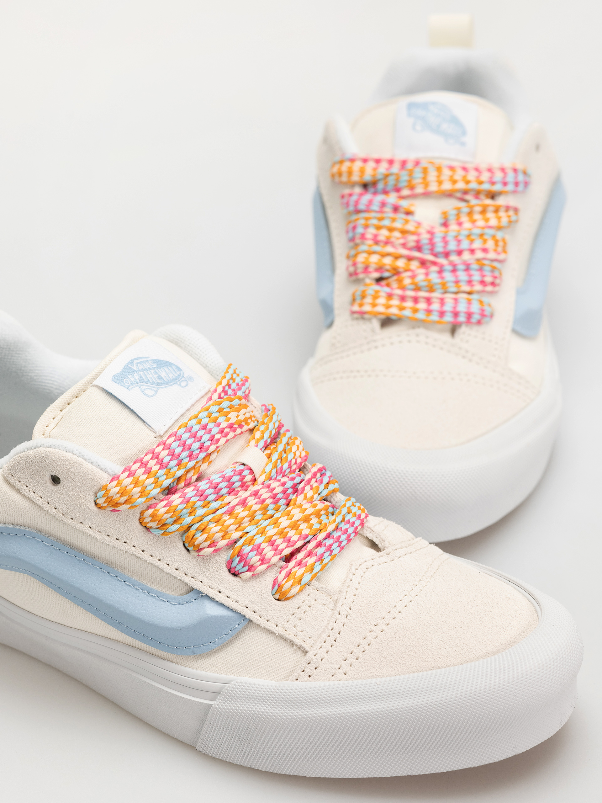 Обувки Vans Knu Skool (oversized lace white/blue)