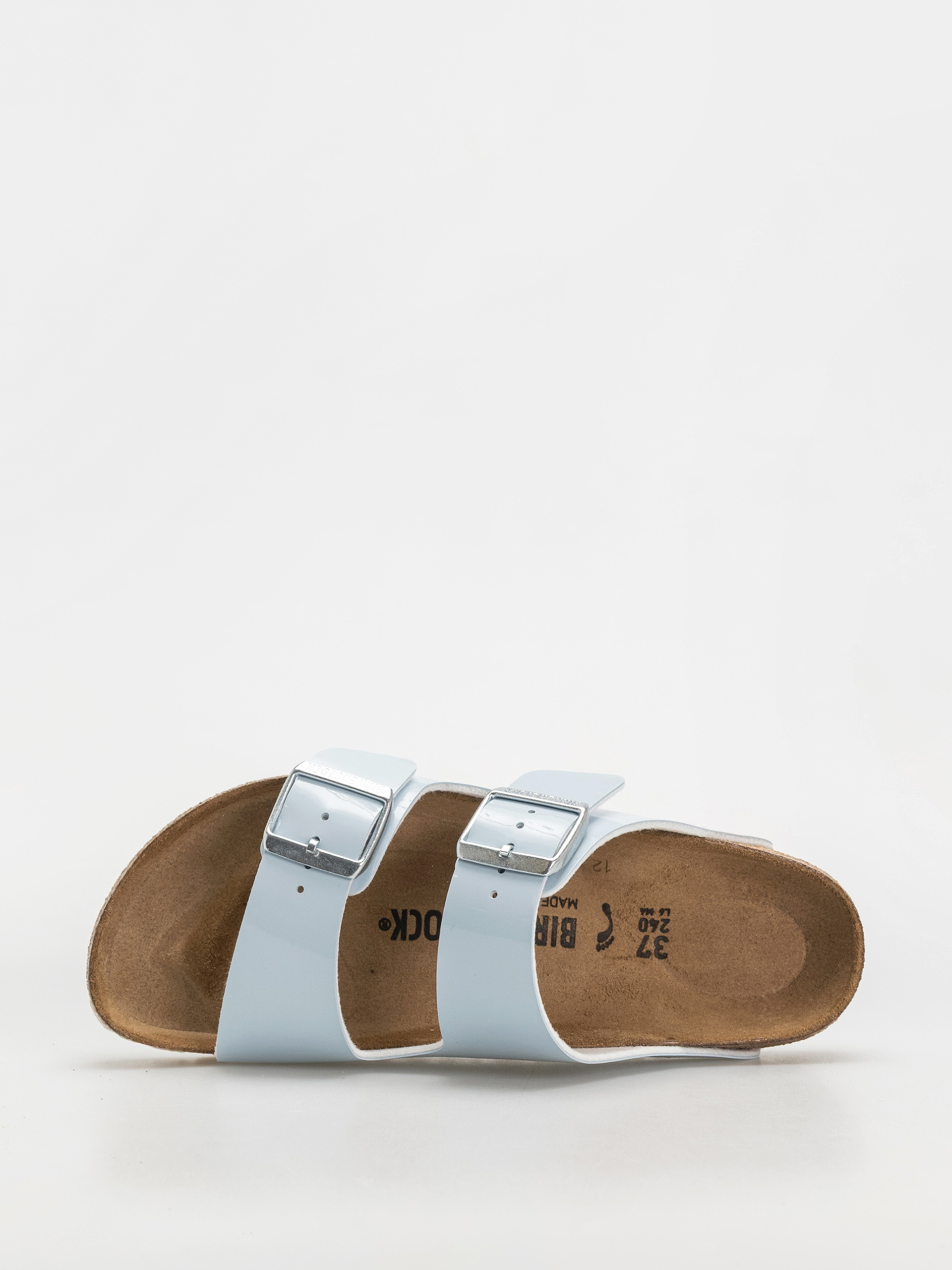Чехли Birkenstock Arizona Briko Flor Narrow Wmn (patent baby blue)