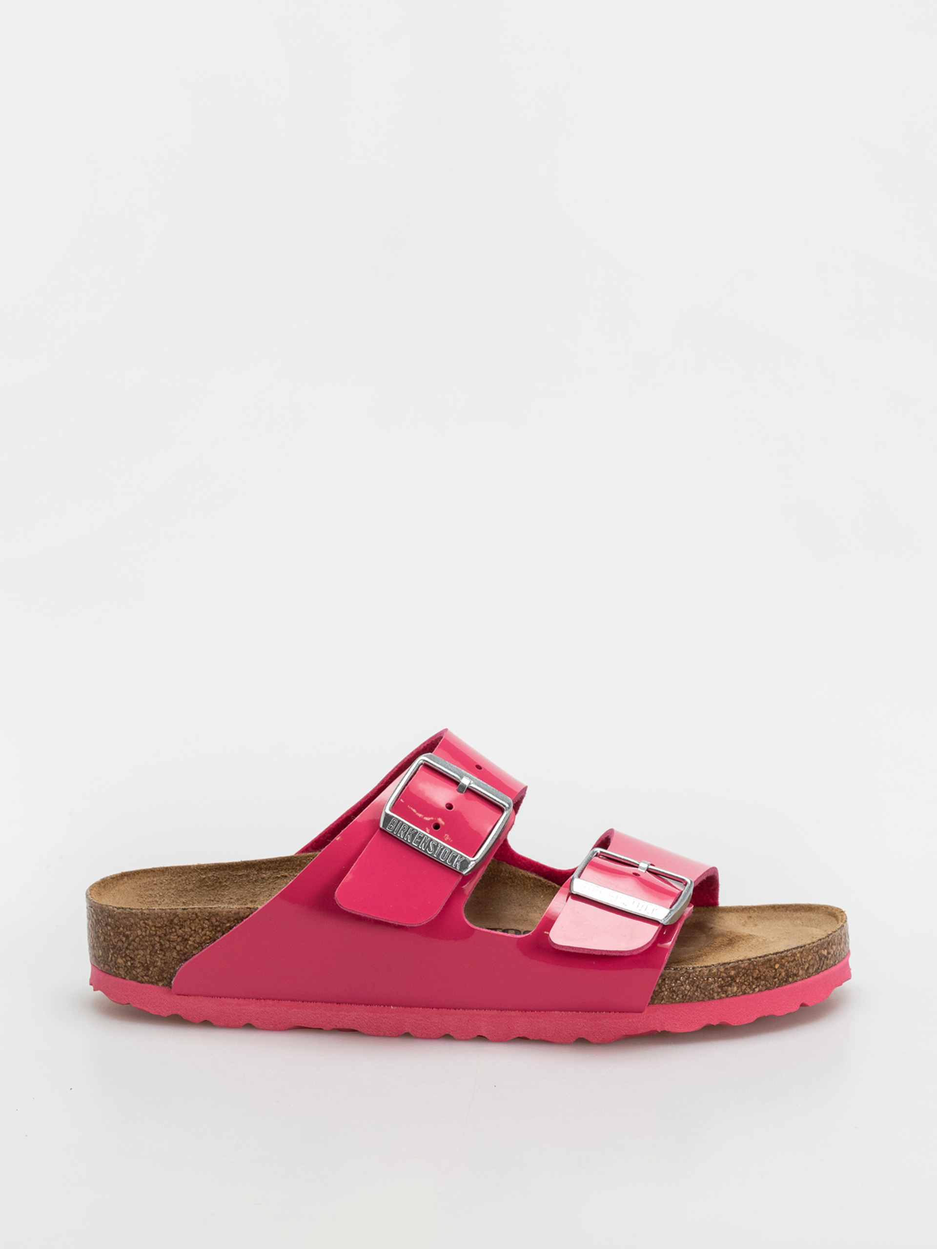 u0427u0435u0445u043bu0438 Birkenstock Arizona Briko Flor Narrow Wmn (patent fuchsia tulip)