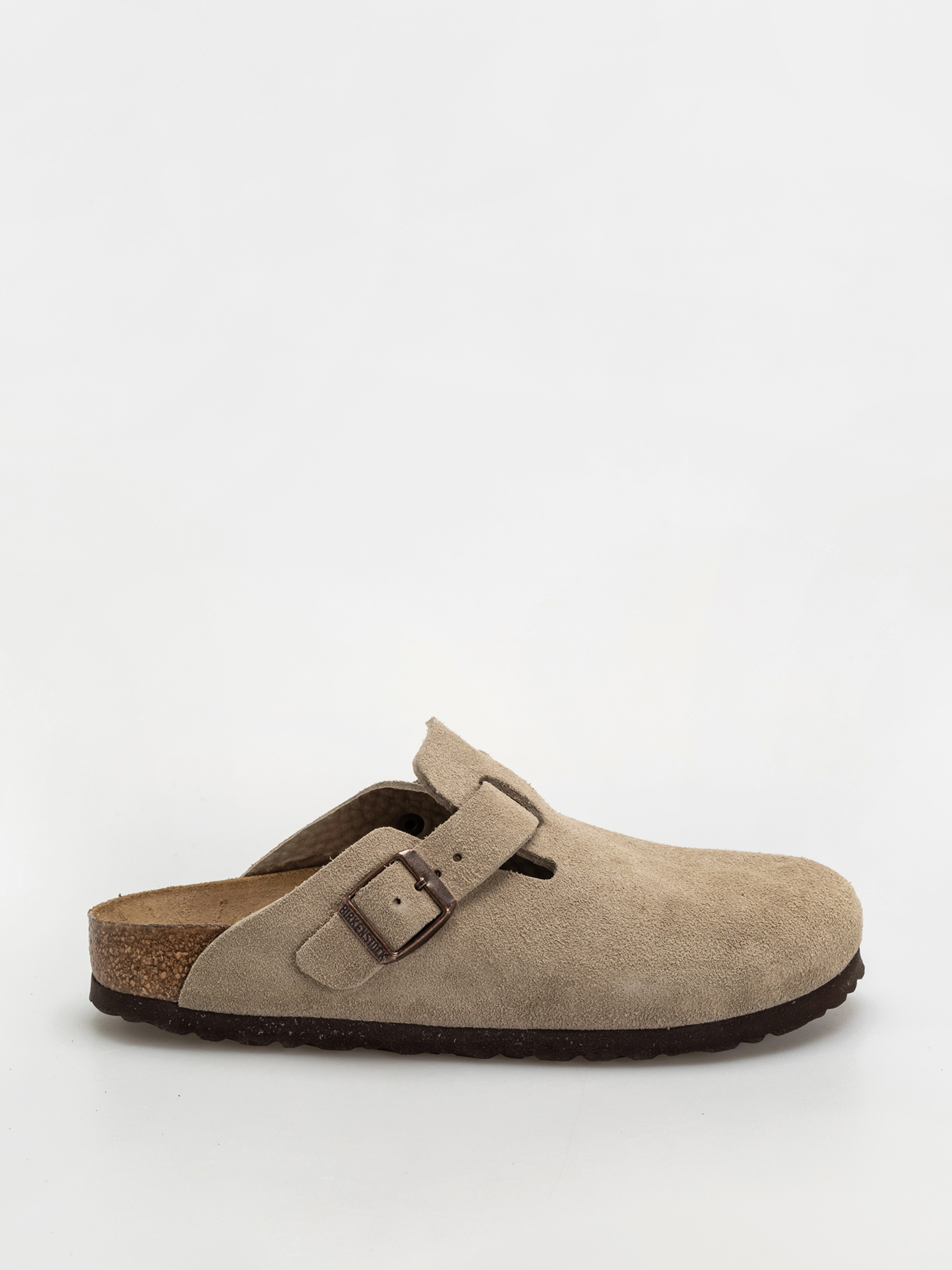 Чехли Birkenstock Boston Suede Leather Narrow Wmn