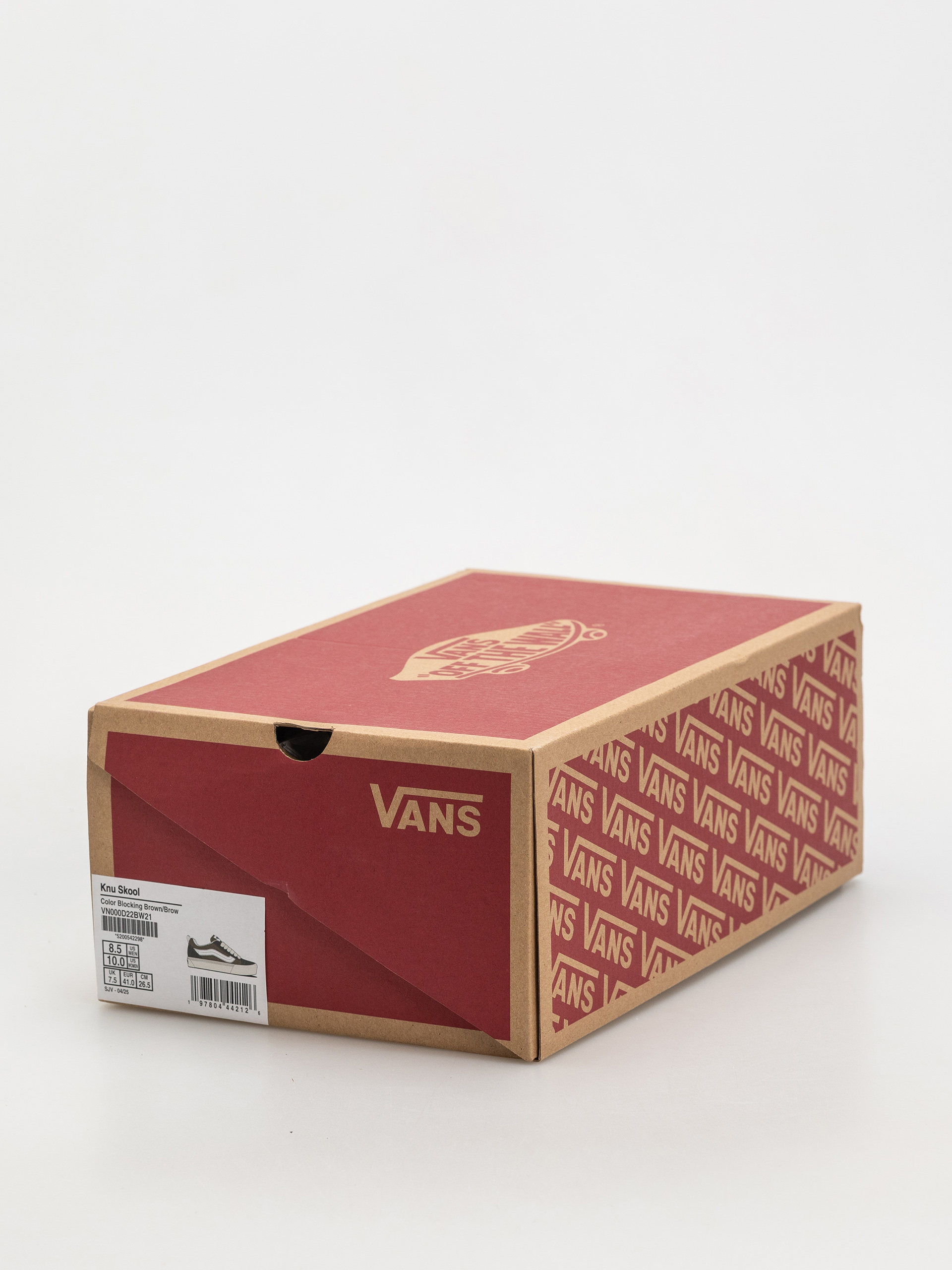 Обувки Vans Knu Skool (color blocking brown/brown)