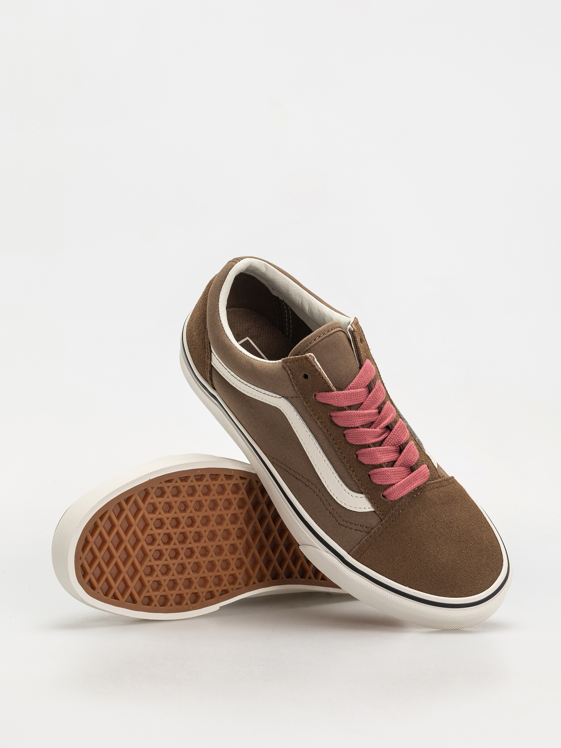 Обувки Vans Old Skool (pop brown/pink)
