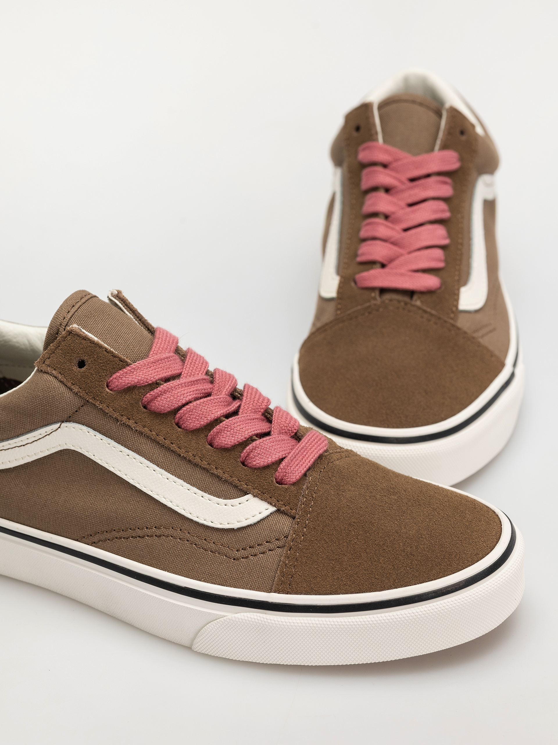 Обувки Vans Old Skool (pop brown/pink)