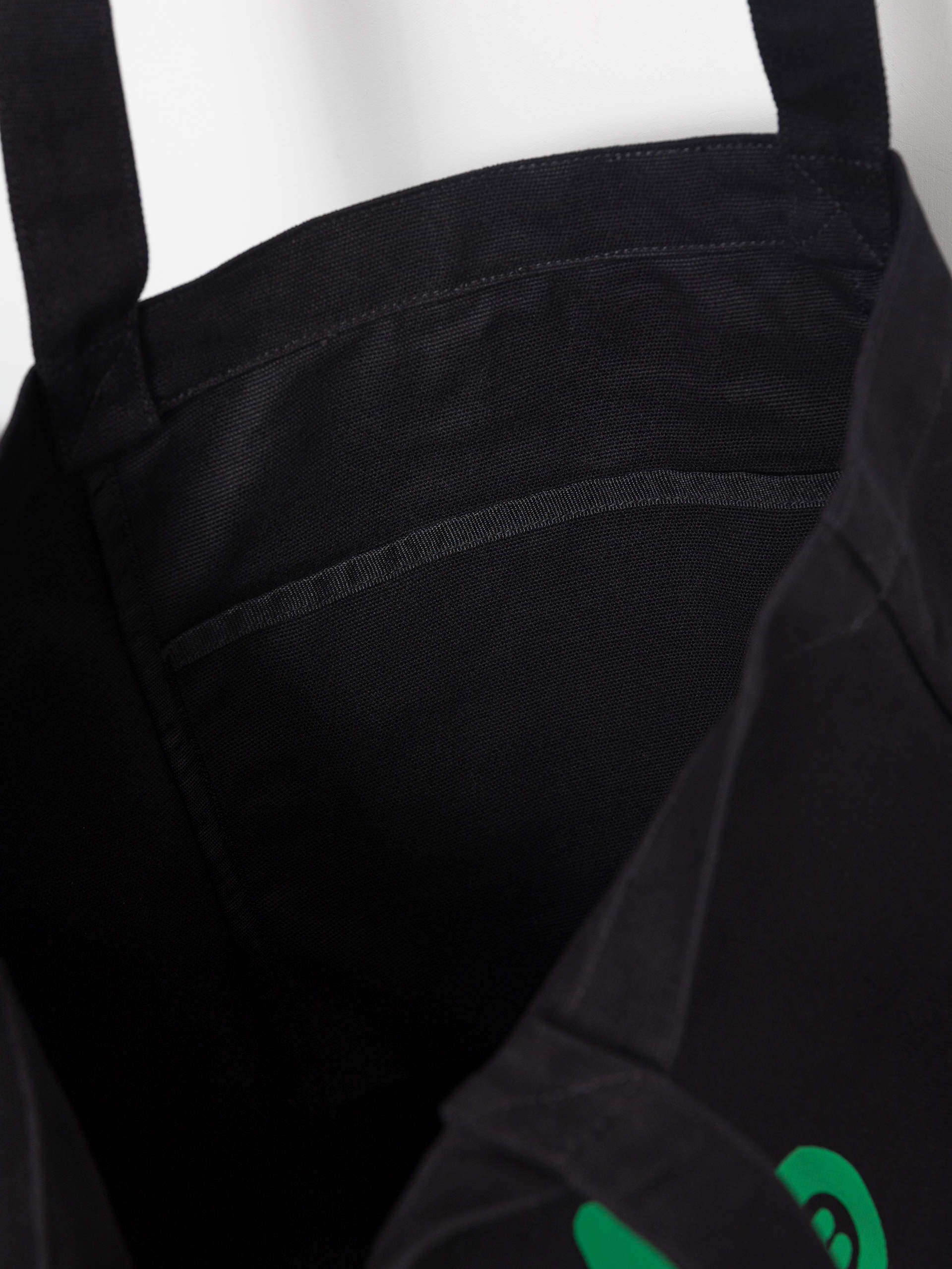 Дамска чанта Carhartt WIP Canvas Graphic Tote (pronto print/black)