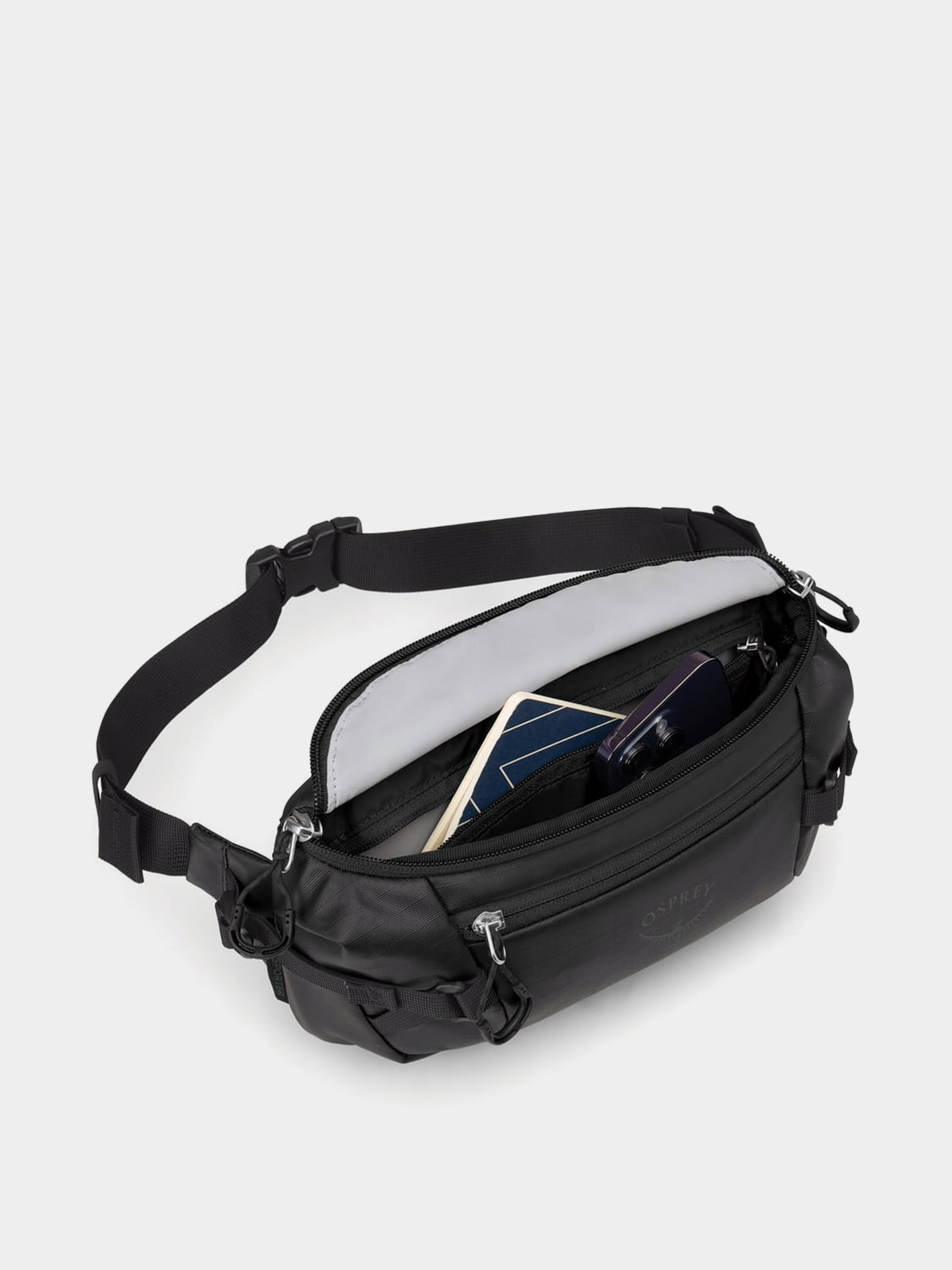 Чантичка за кръст Osprey Transporter Waist (raven black/black)