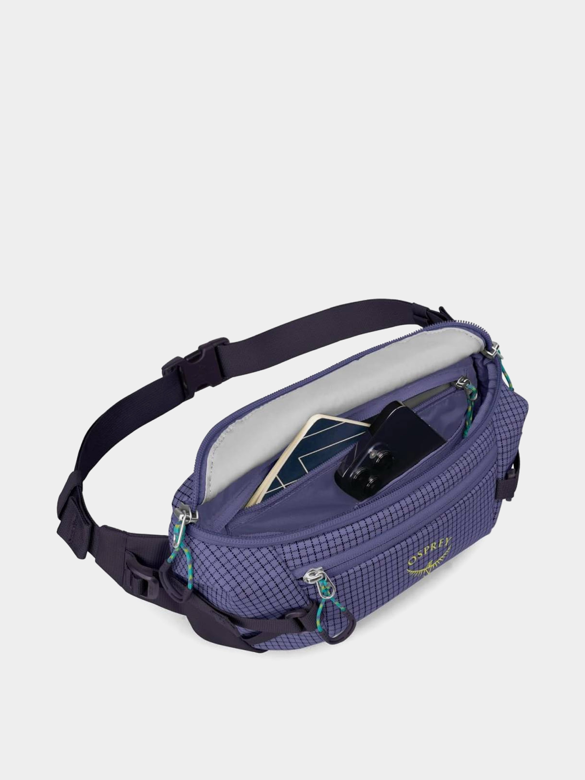Чантичка за кръст Osprey Transporter Waist (euphoria purple/purple ink)
