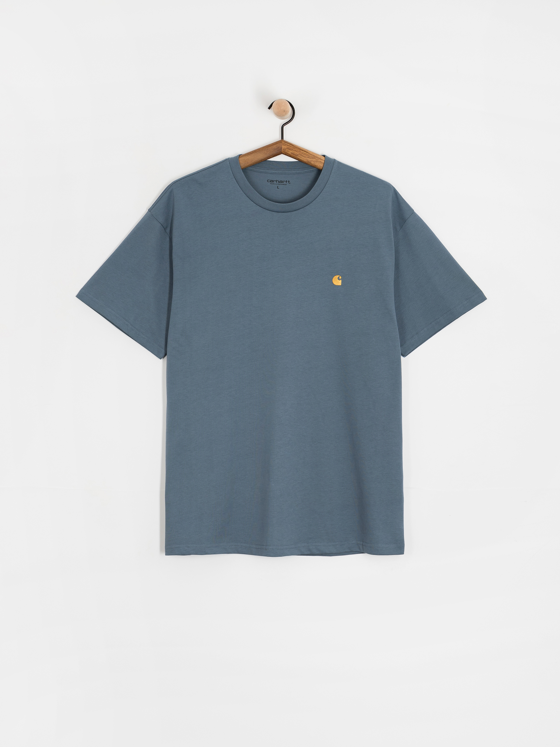 Тениска Carhartt WIP Chase (angelite/gold)