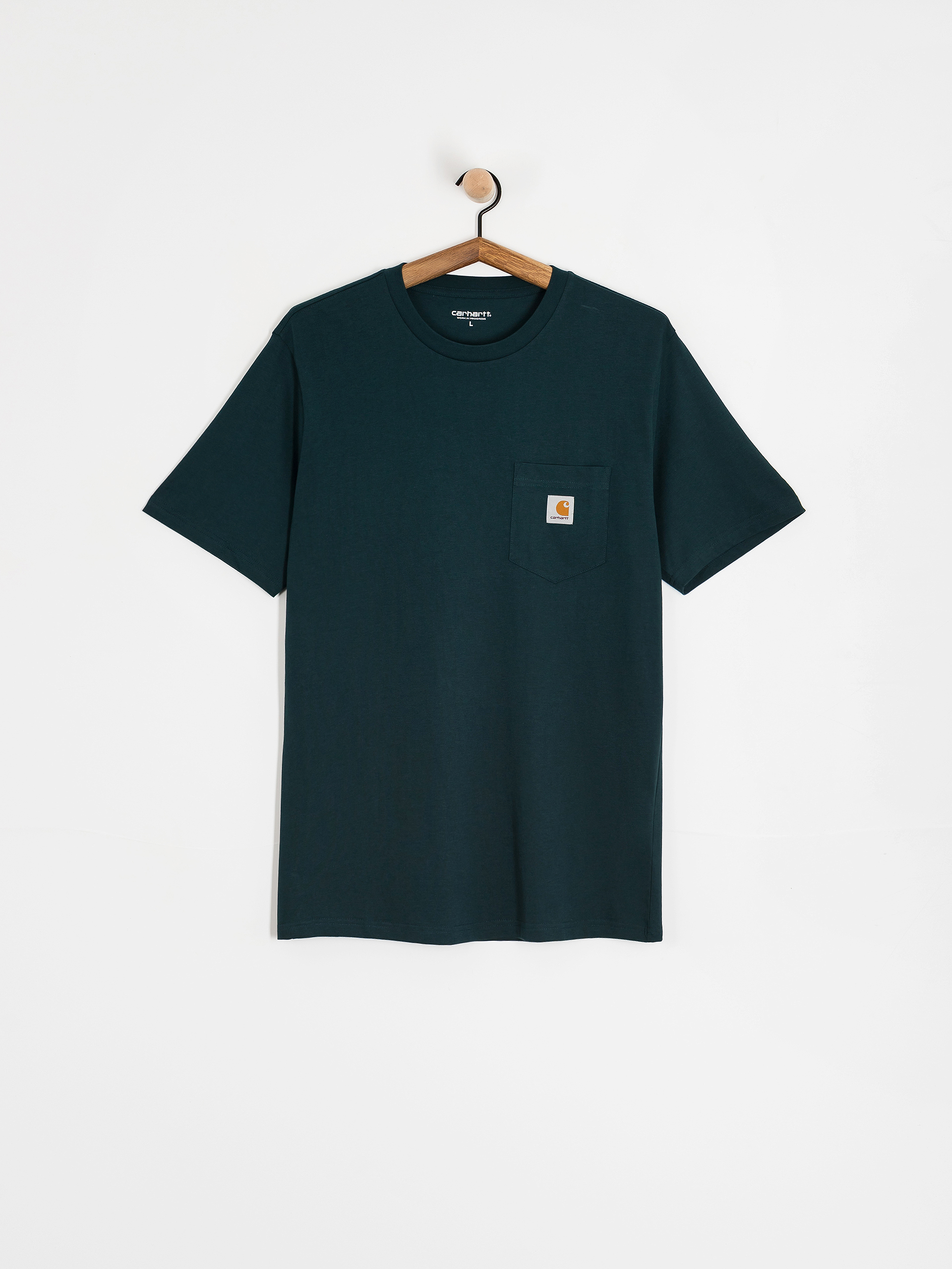 Тениска Carhartt WIP Pocket (deep lagoon)