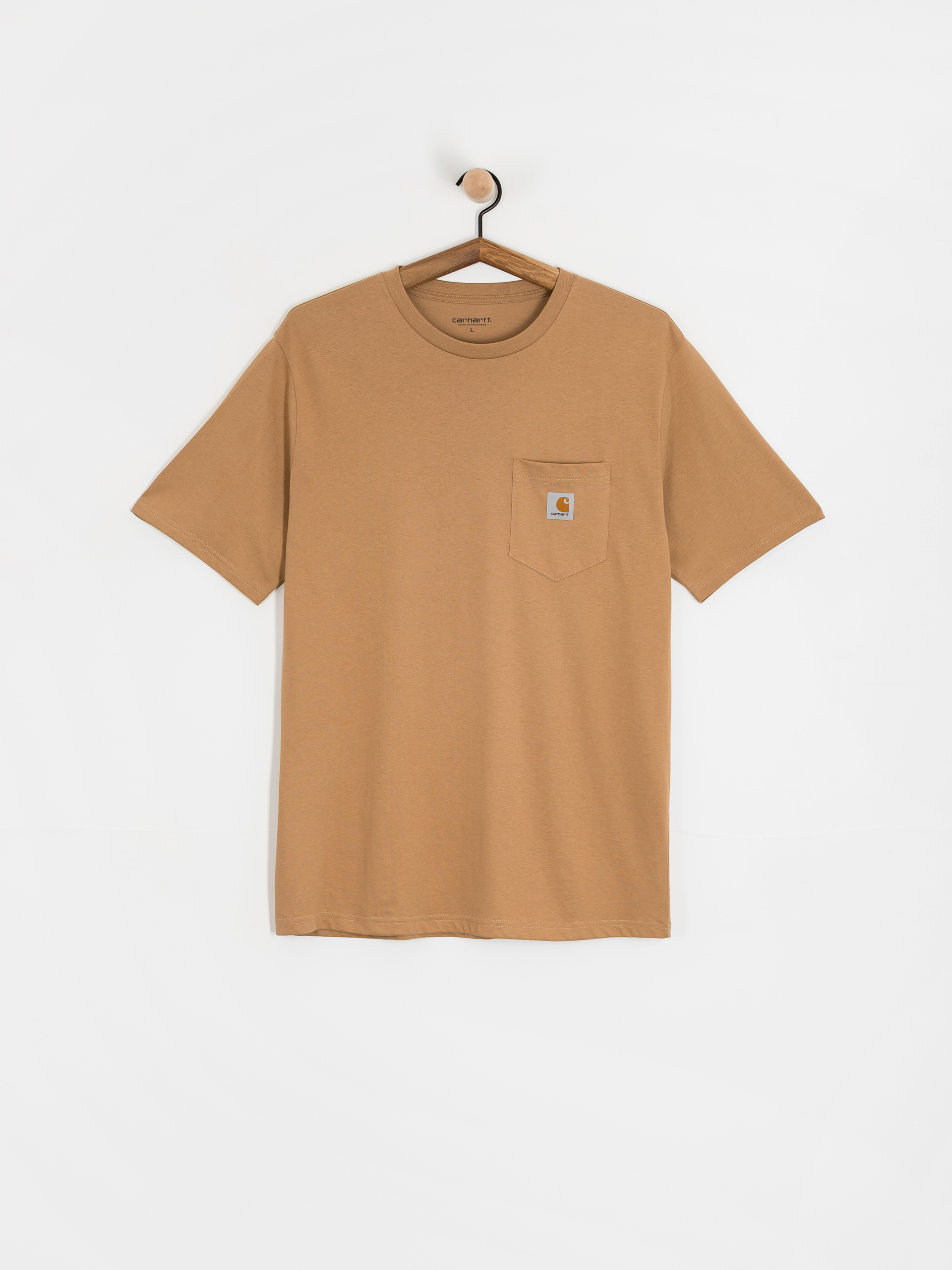 Тениска Carhartt WIP Pocket (peanut)