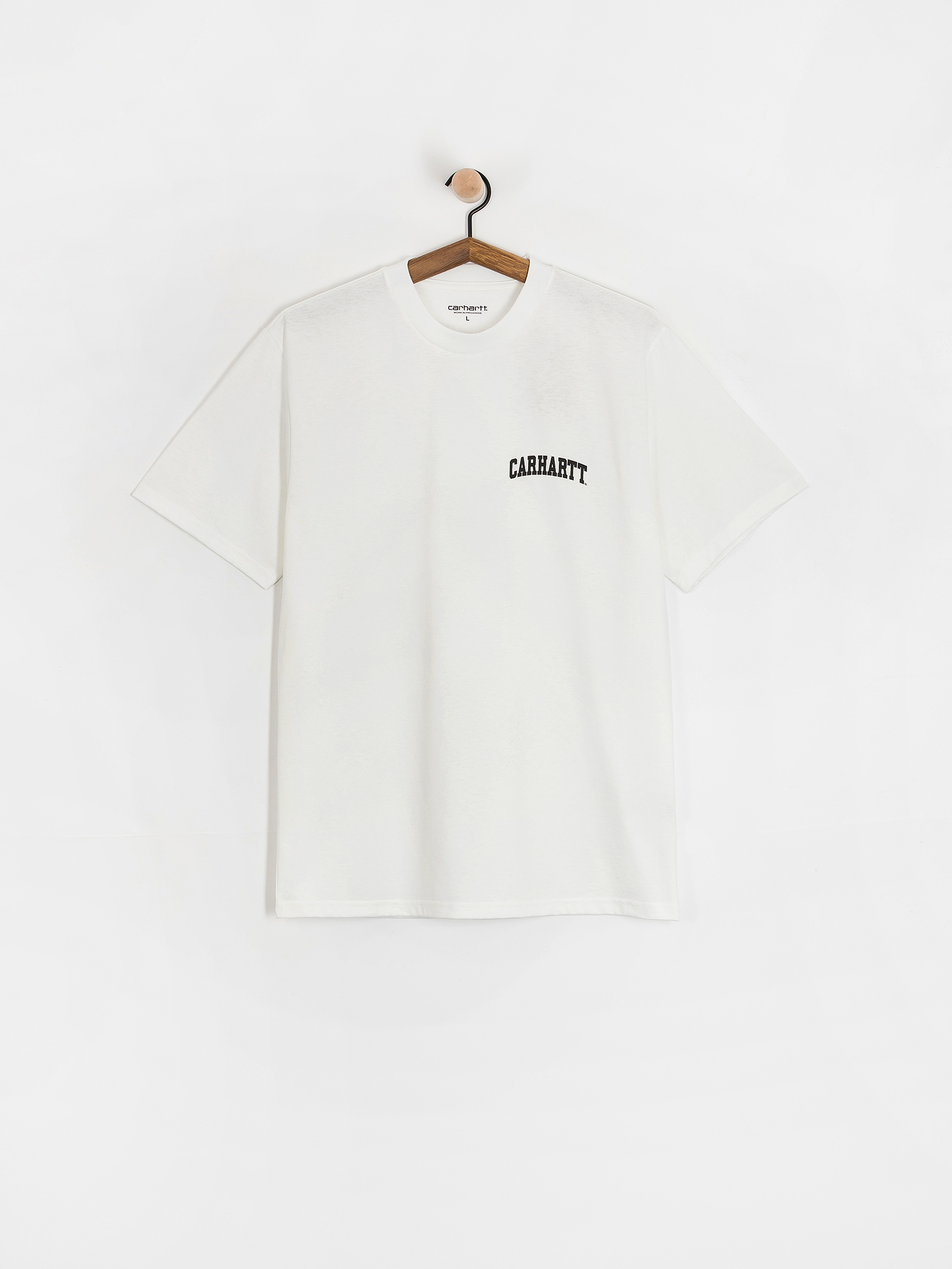 Тениска Carhartt WIP University Script (white/black)