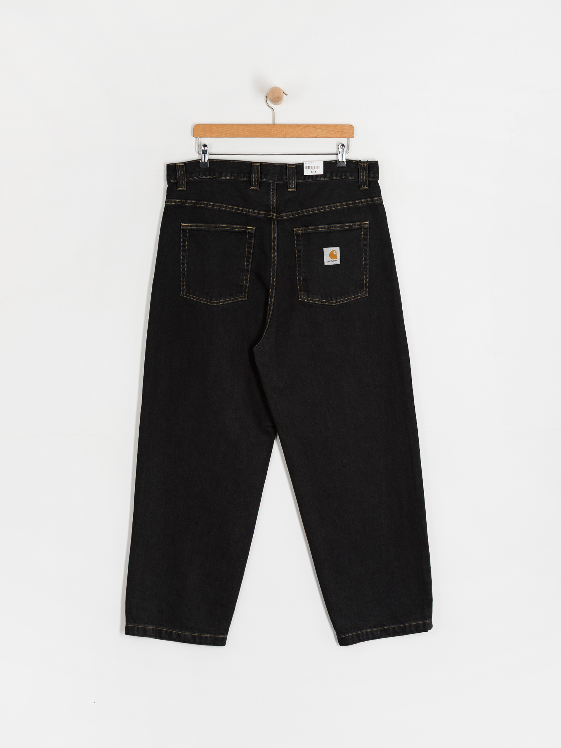 Панталони Carhartt WIP Brandon (black/stone washed)