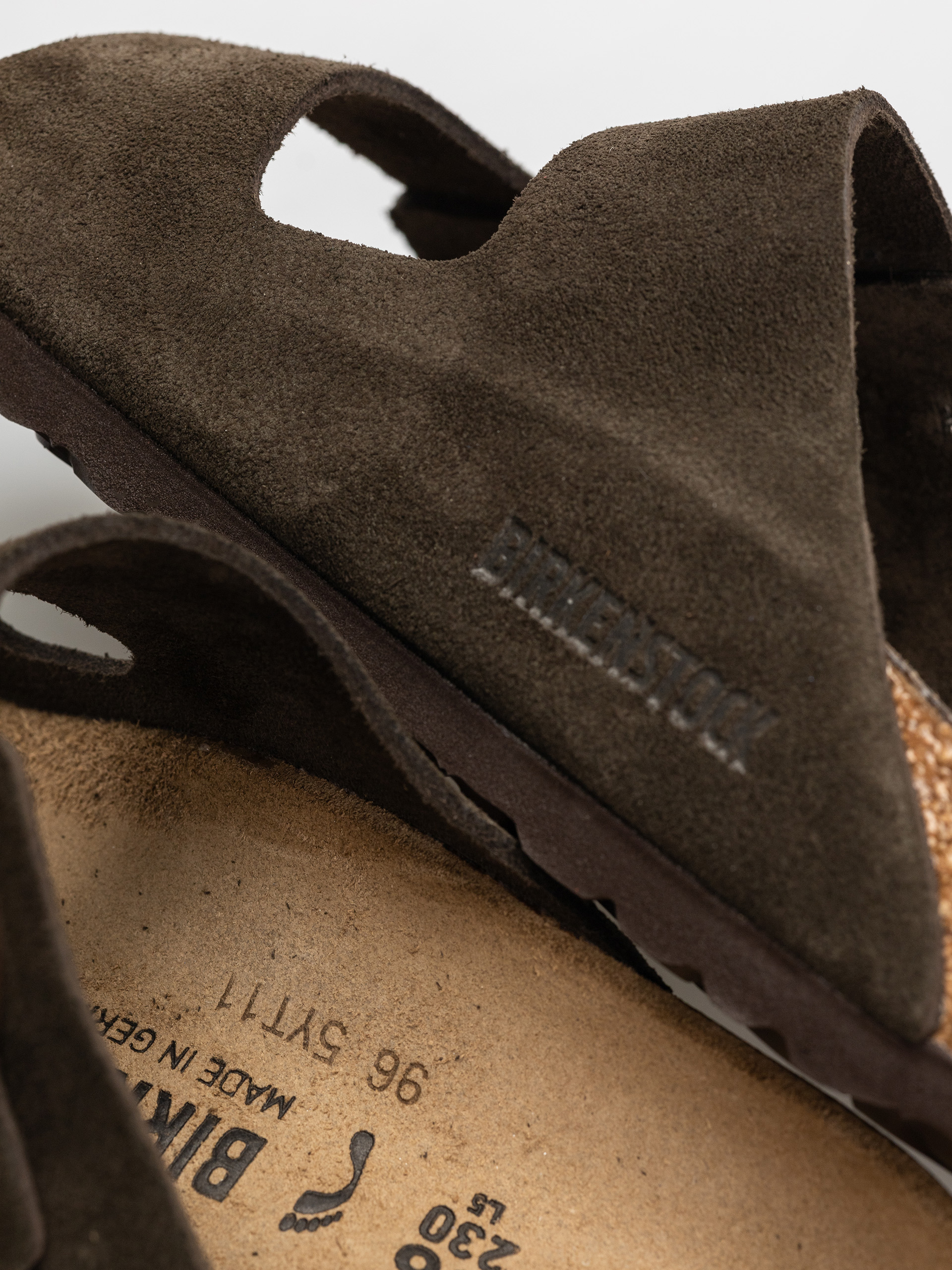 Чехли Birkenstock Arizona Suede Leather Narrow Wmn (mocca)