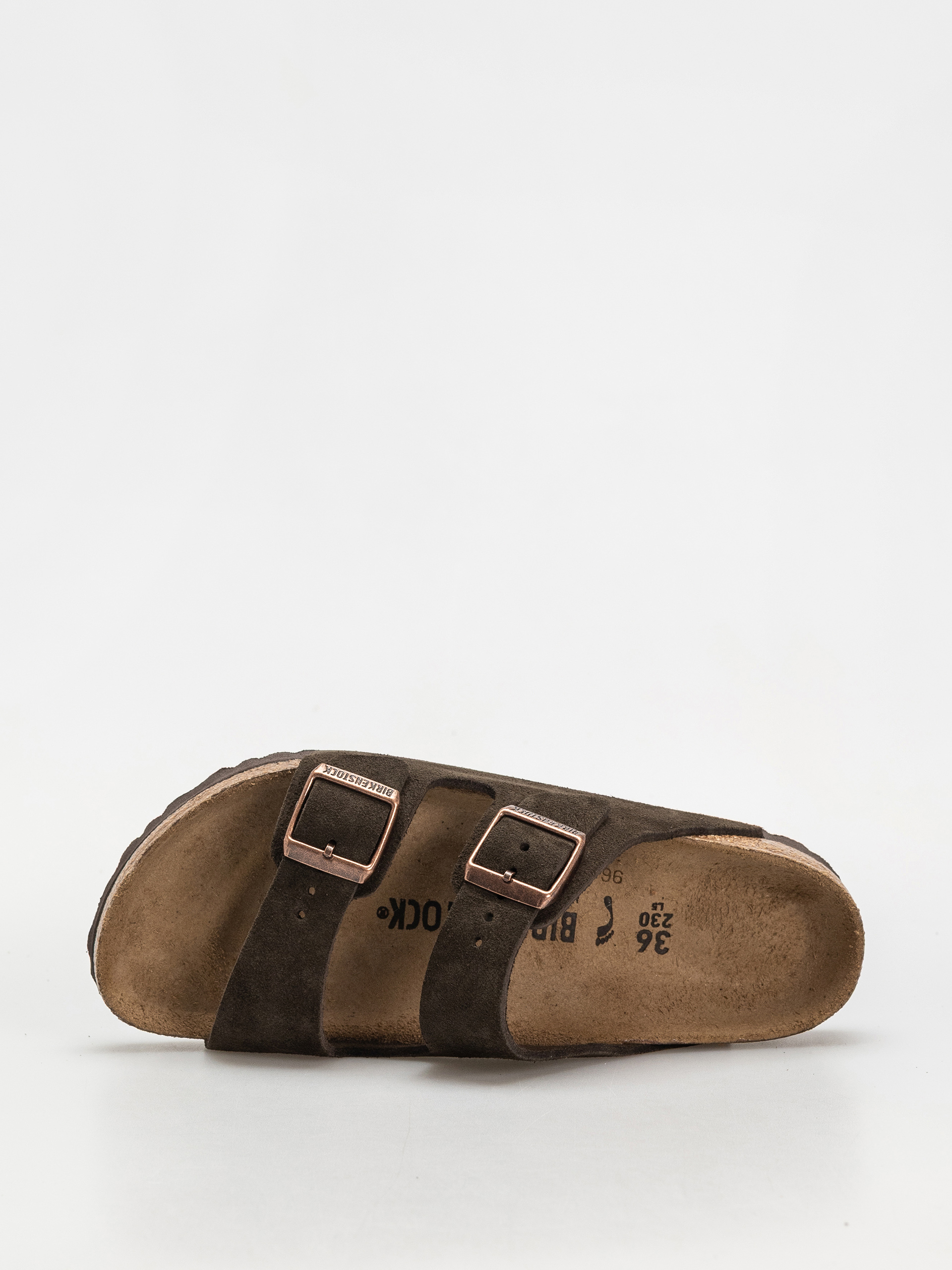 Чехли Birkenstock Arizona Suede Leather Narrow Wmn (mocca)