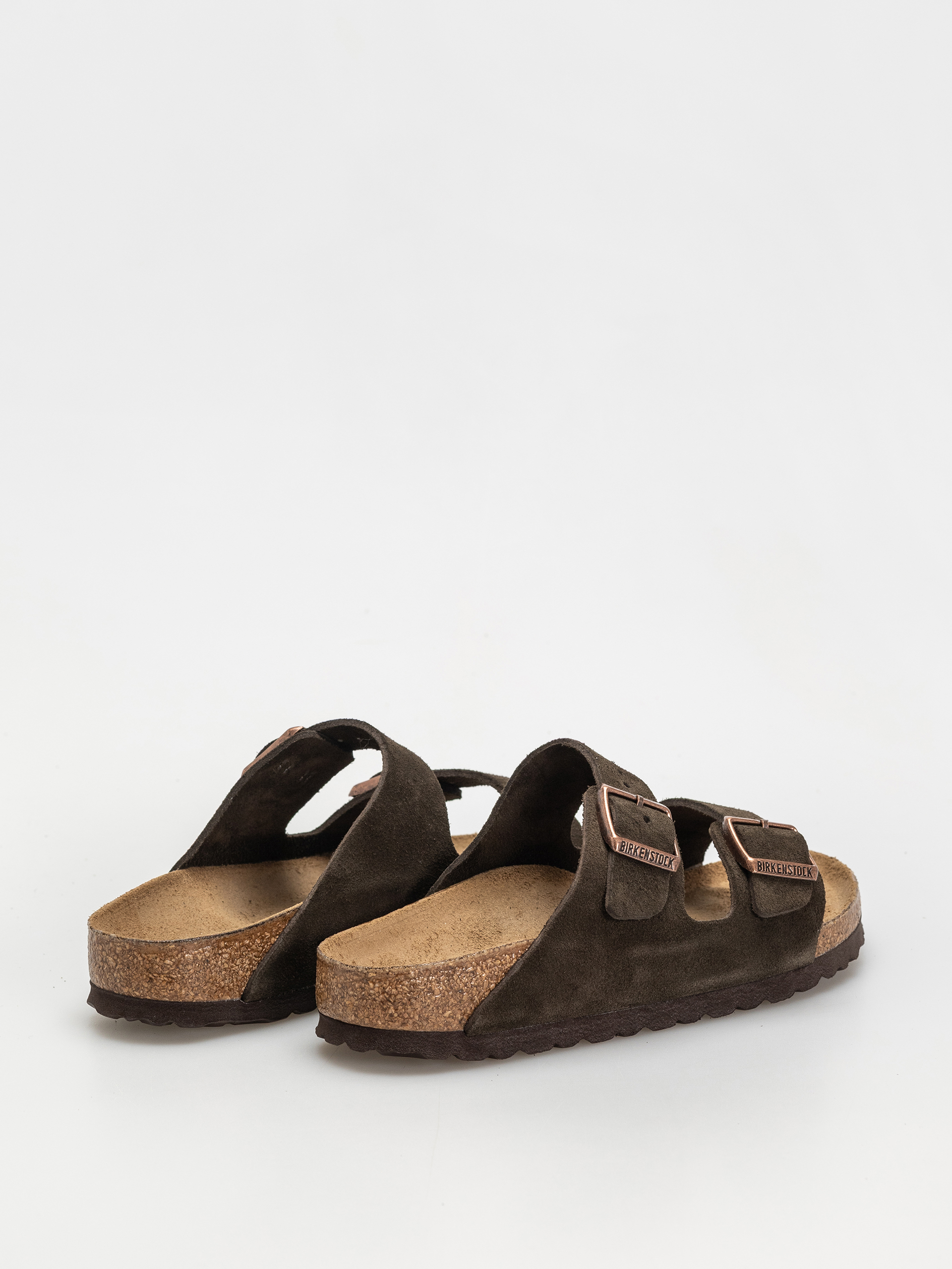 Чехли Birkenstock Arizona Suede Leather Narrow Wmn (mocca)
