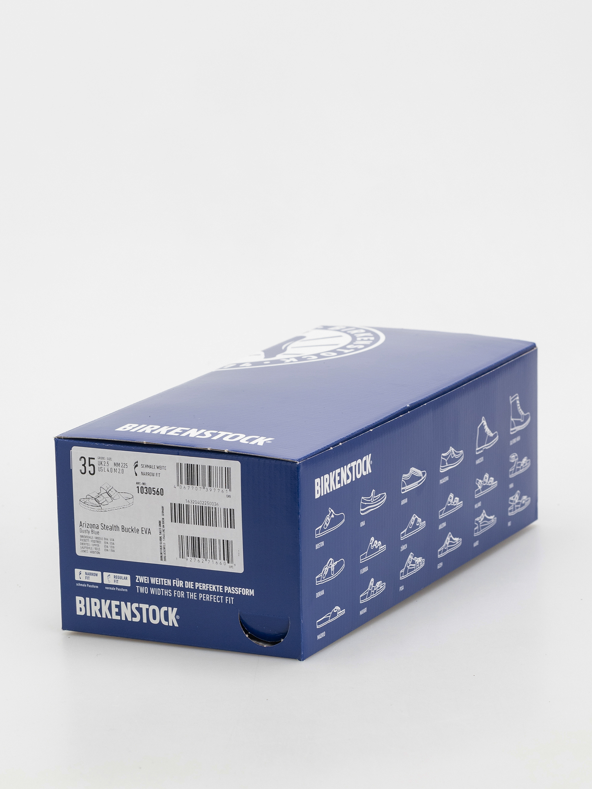 Чехли Birkenstock Arizona Stealth Buckle EVA Narrow Wmn (dusty blue)
