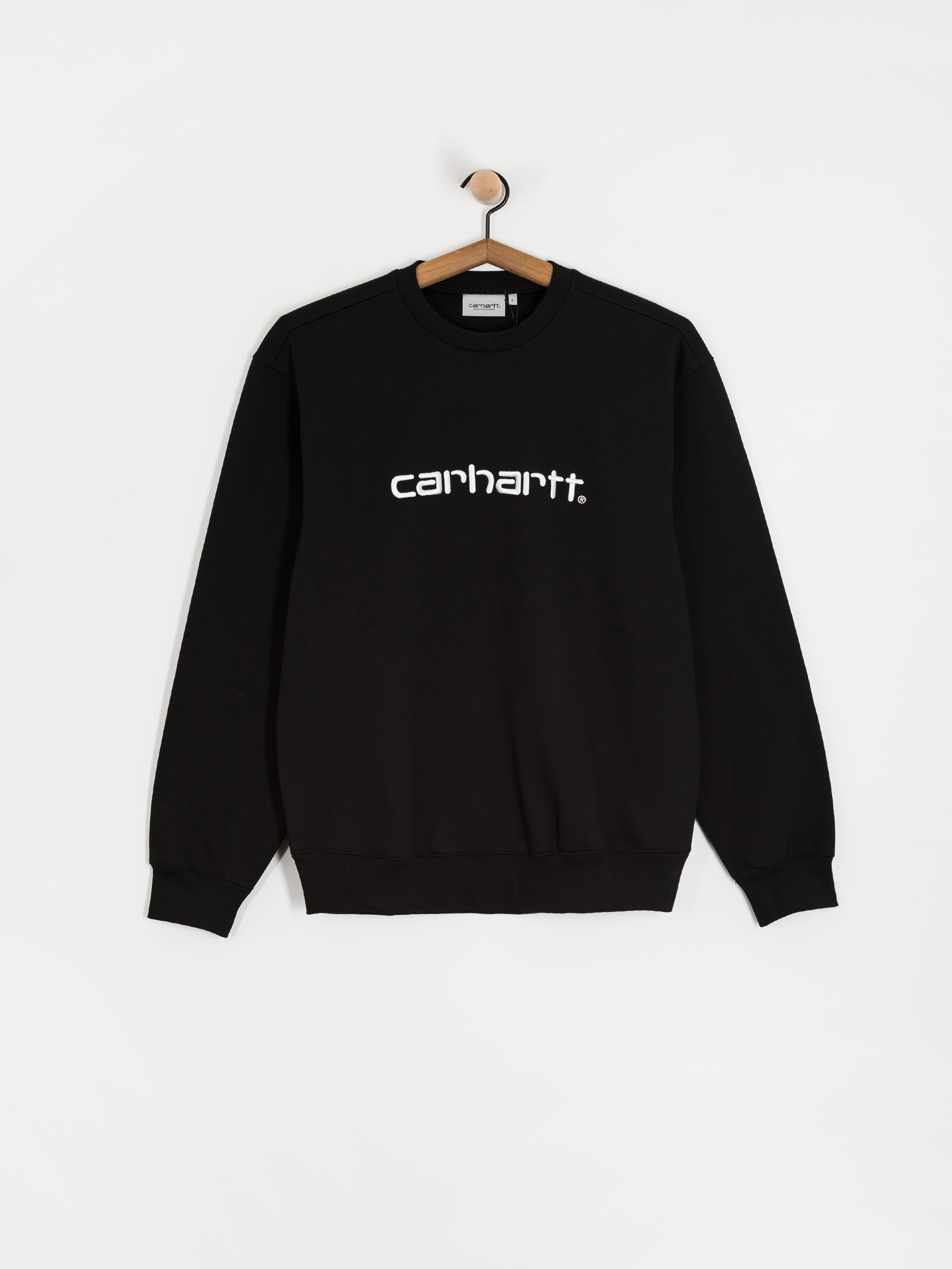 Суитшърт Carhartt WIP Carhartt (black/white)