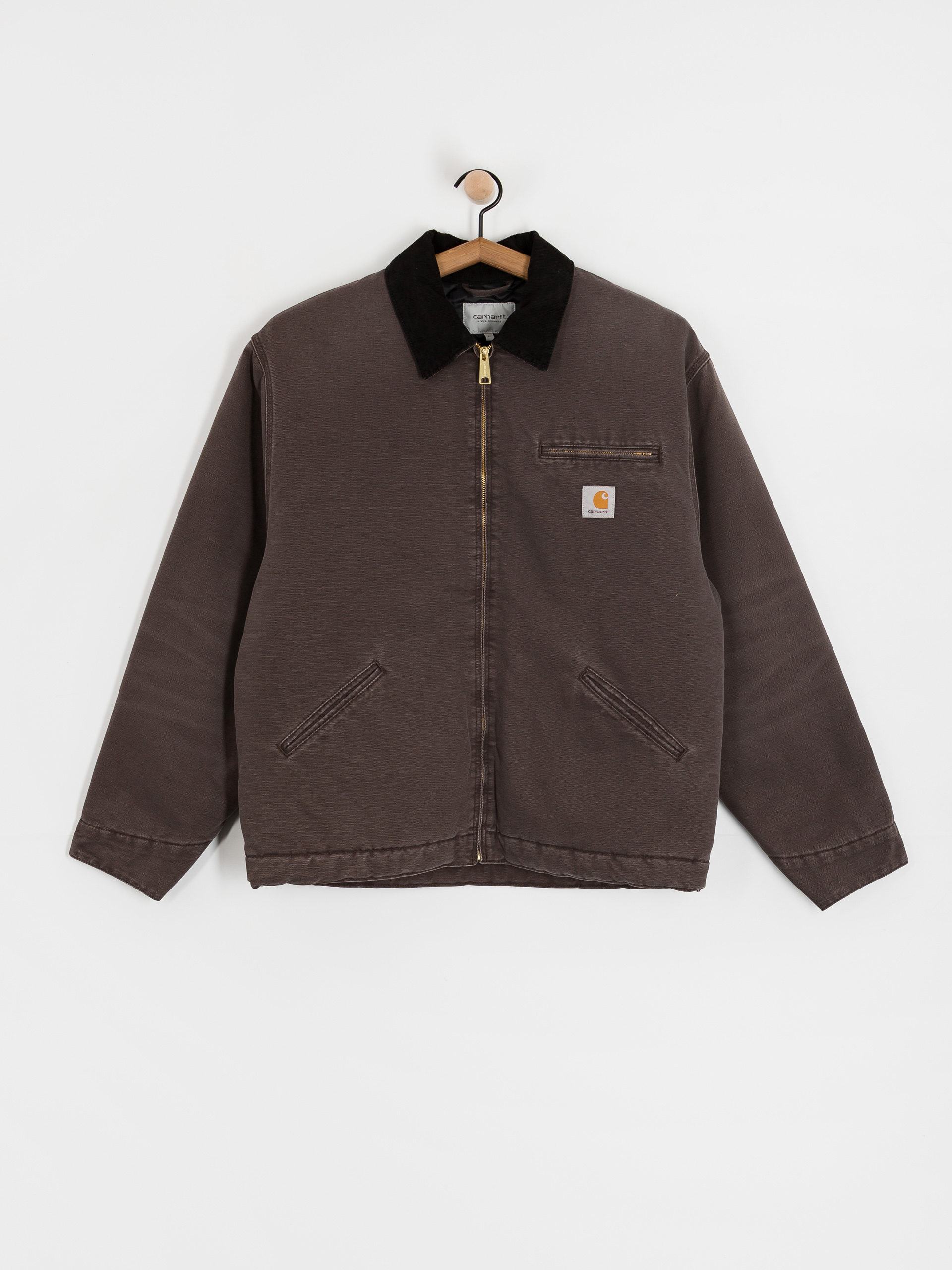 Яке Carhartt WIP OG Detroit (tobacco/black/stone canvas)