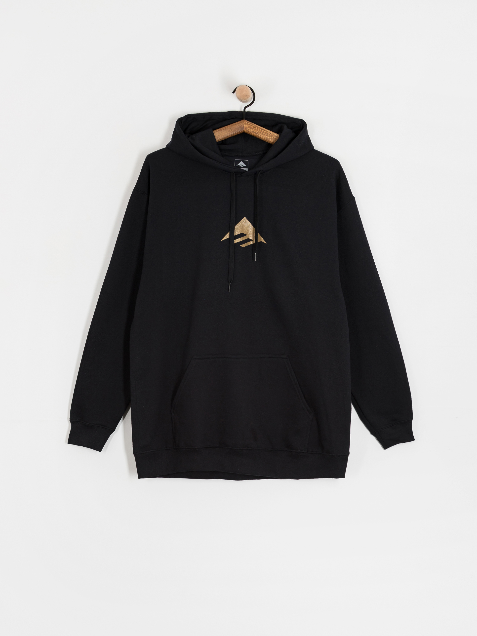 Суитшърт с качулка Emerica Triangle HD (black/gold)