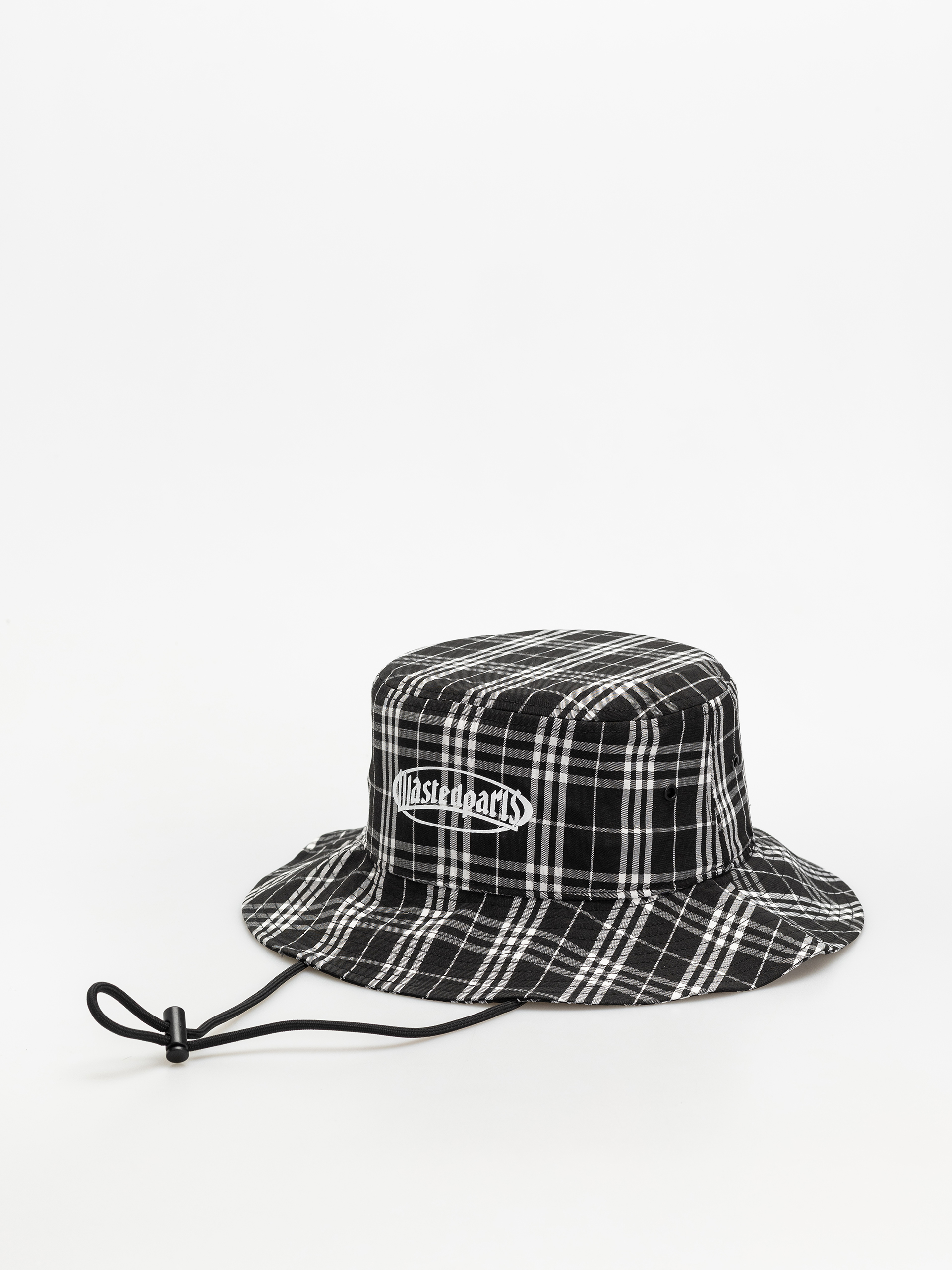 Шапка с козирка Wasted Paris Yard Tartan Safari Hat (black/white)