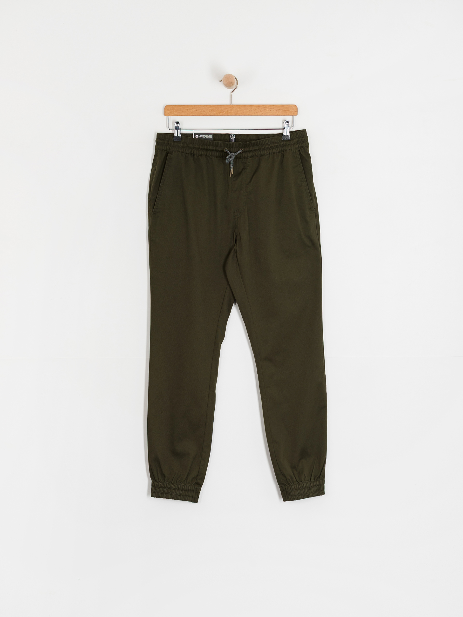 Панталони Volcom Frickin Slim Jogger (dark green)
