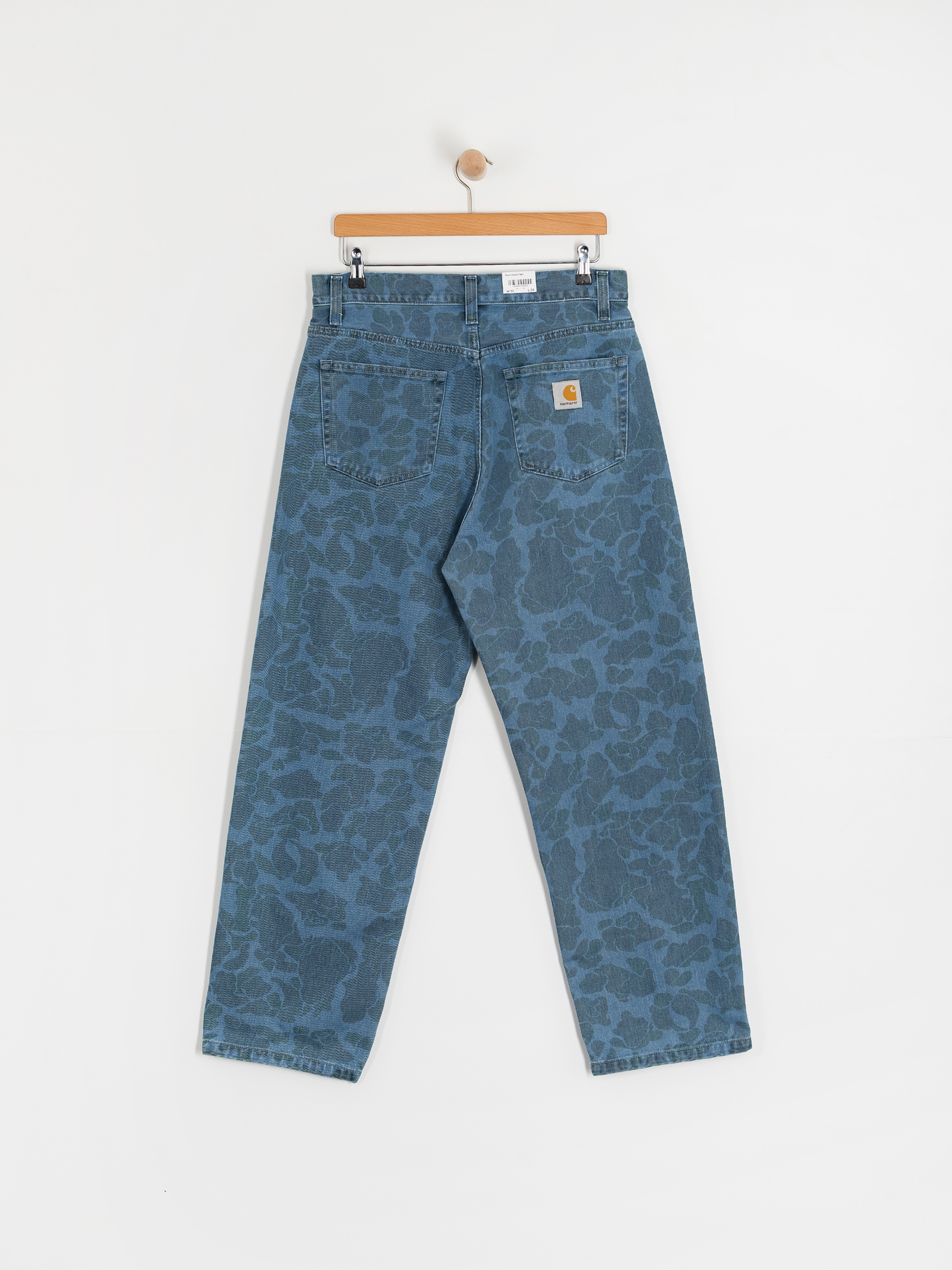 Панталони Carhartt WIP Duck Landon (camo duck/blue/bleached)
